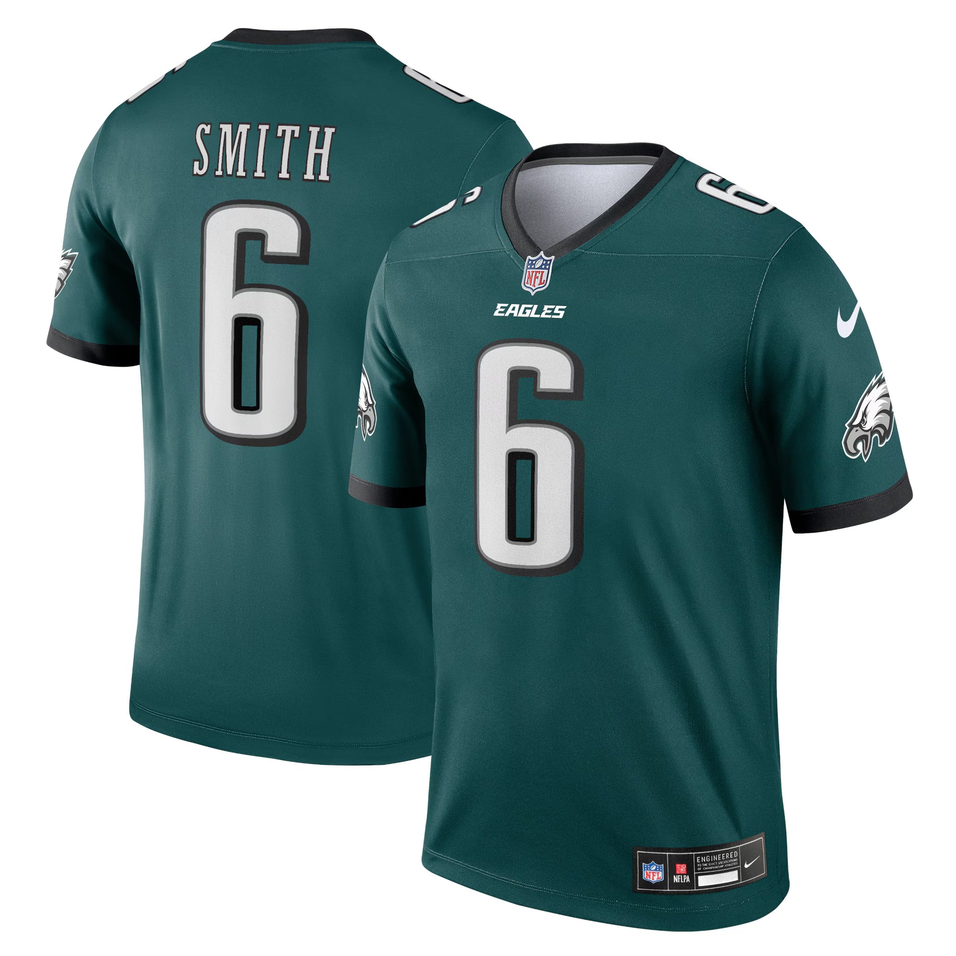 DeVonta Smith Philadelphia Eagles Nike Legend Player Performance Top - Green