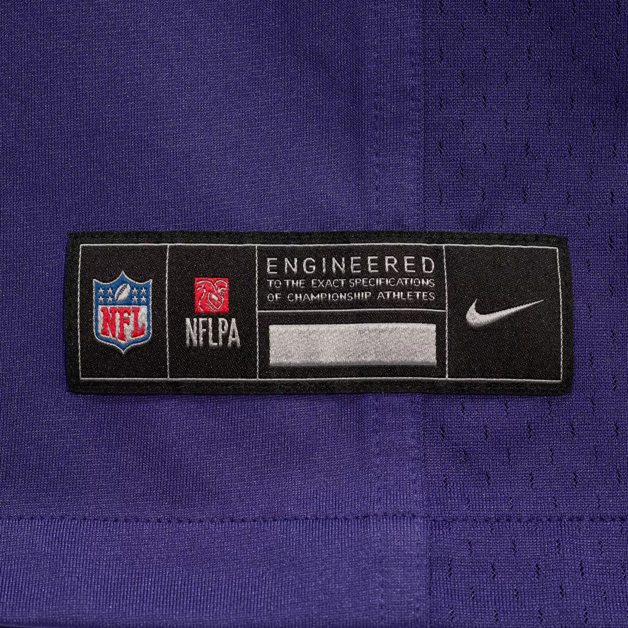Tyler Loop Baltimore Ravens Nike Team Game Jersey -  Purple