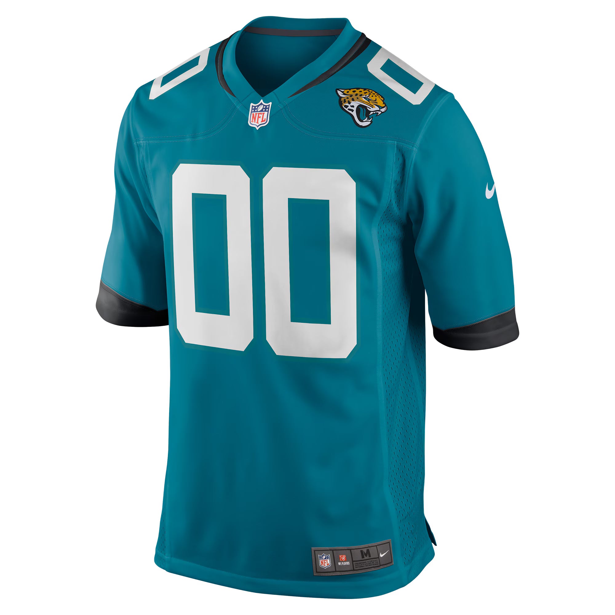 Jacksonville Jaguars Nike Custom Team Game Jersey - Teal