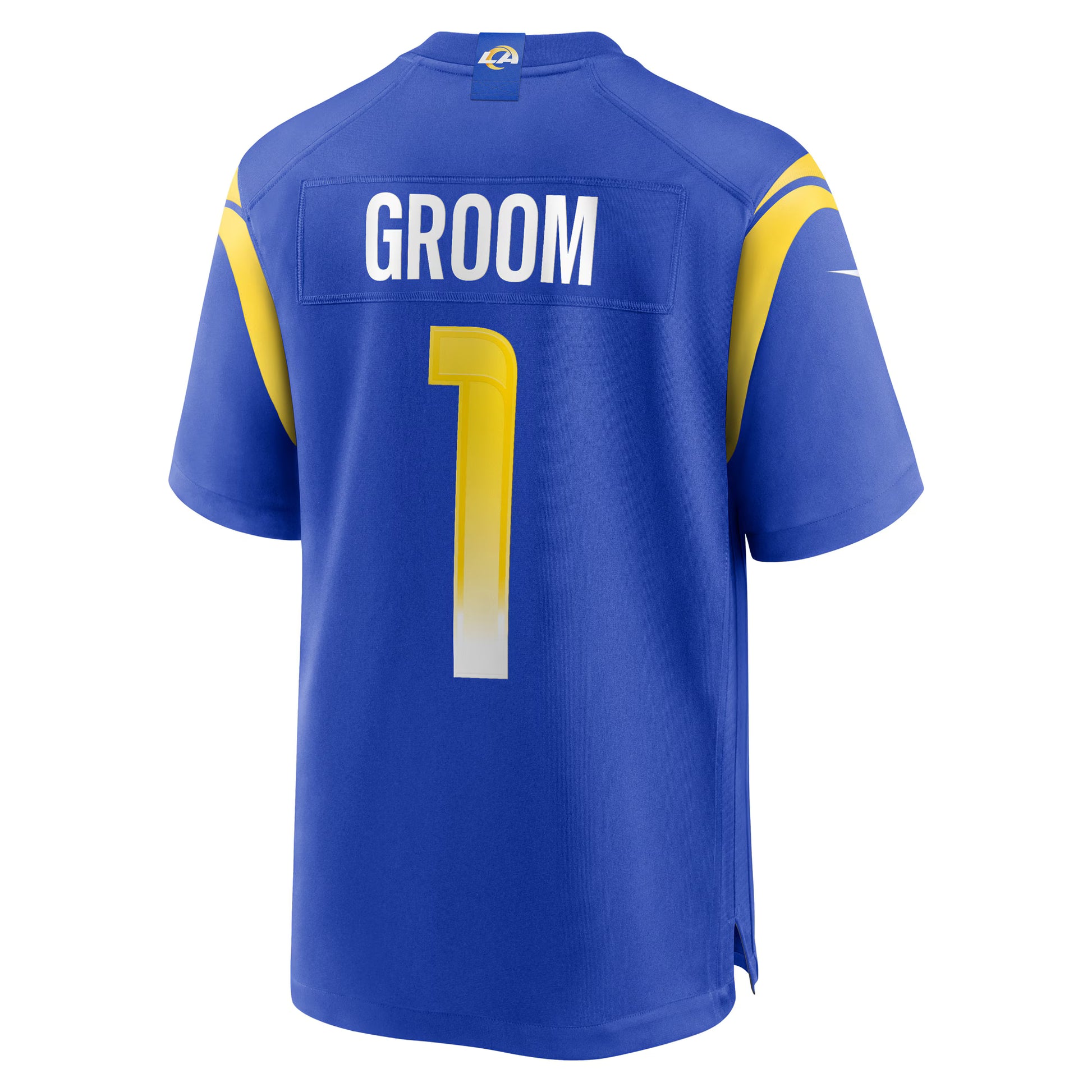 Number 1 Groom Los Angeles Rams Nike Game Jersey - Royal