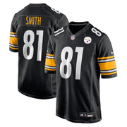 Jonnu Smith Pittsburgh Steelers Nike Team Game Jersey -  Black