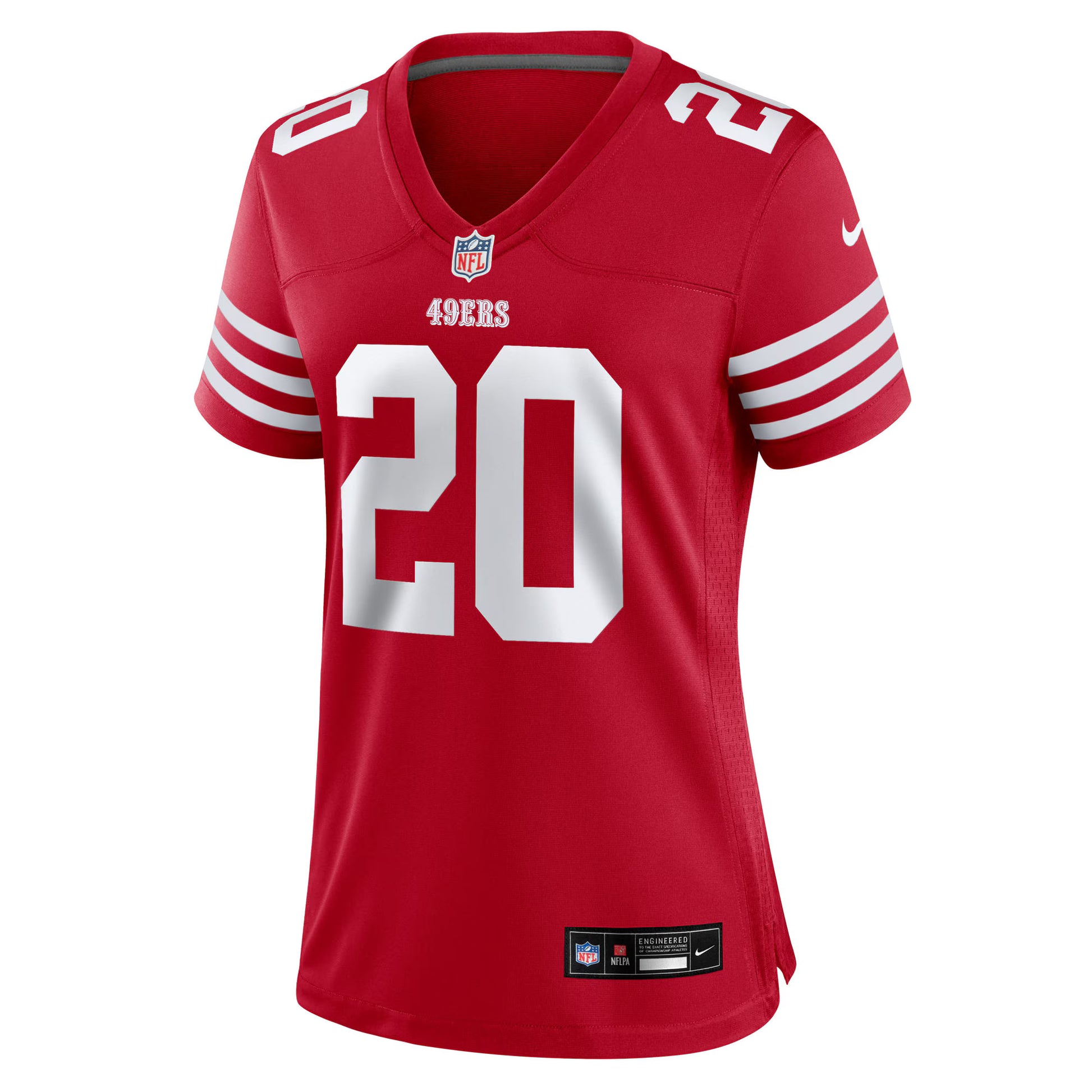 Upton Stout San Francisco 49ers Nike Women's Team Game Jersey -  Scarlet