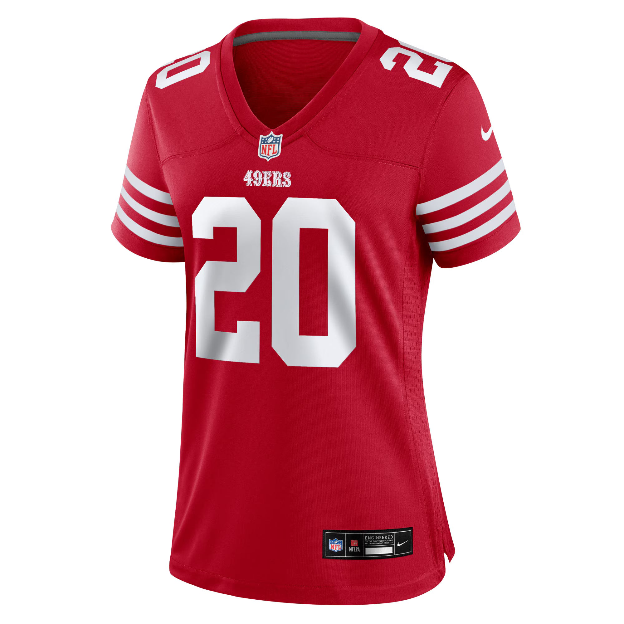 Upton Stout San Francisco 49ers Nike Women's Team Game Jersey -  Scarlet