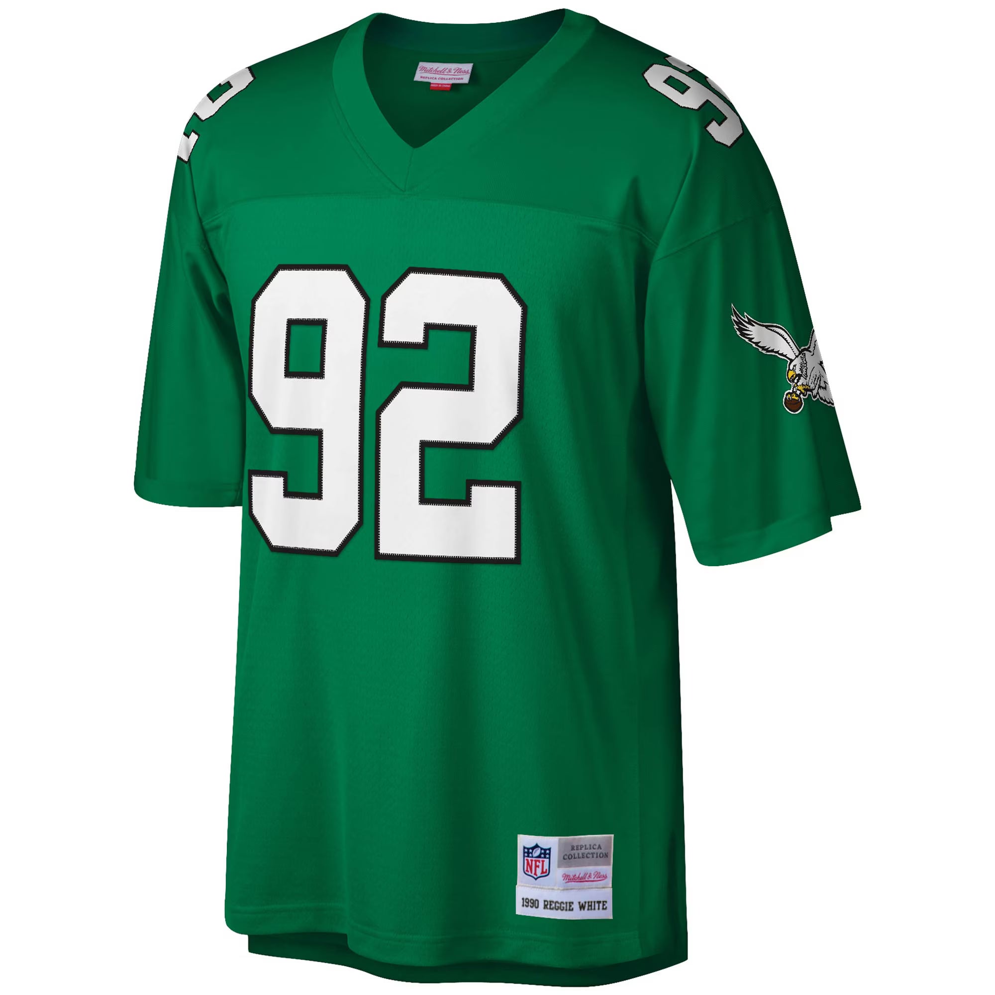 Reggie White Philadelphia Eagles Mitchell &amp; Ness Legacy Replica Jersey - Kelly Green