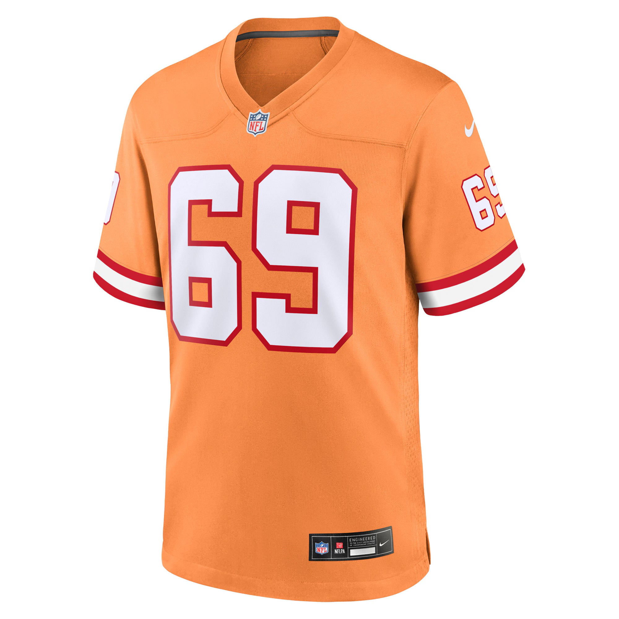 Cody Mauch Tampa Bay Buccaneers Nike Alternate Game Jersey - Orange