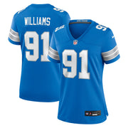 Tyleik Williams Detroit Lions Nike Women's Team Game Jersey -  Blue