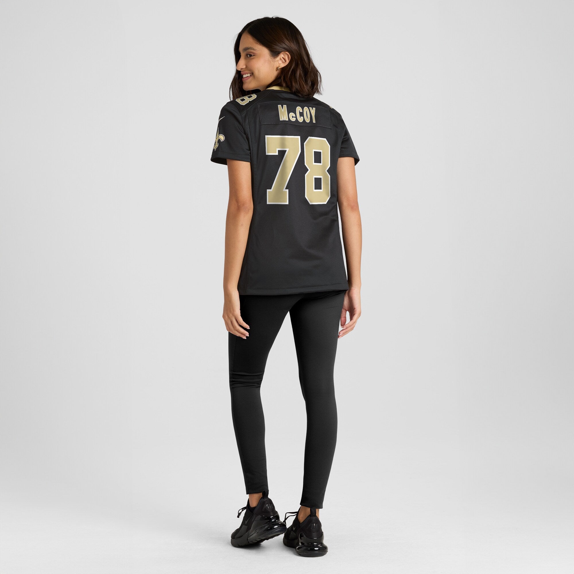 Erik Mccoy New Orleans Saints Nike Women's Game Jersey - Black
