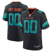 Miami Dolphins Nike 2025 Rivalries Collection Custom Game Jersey - Pitch Blue