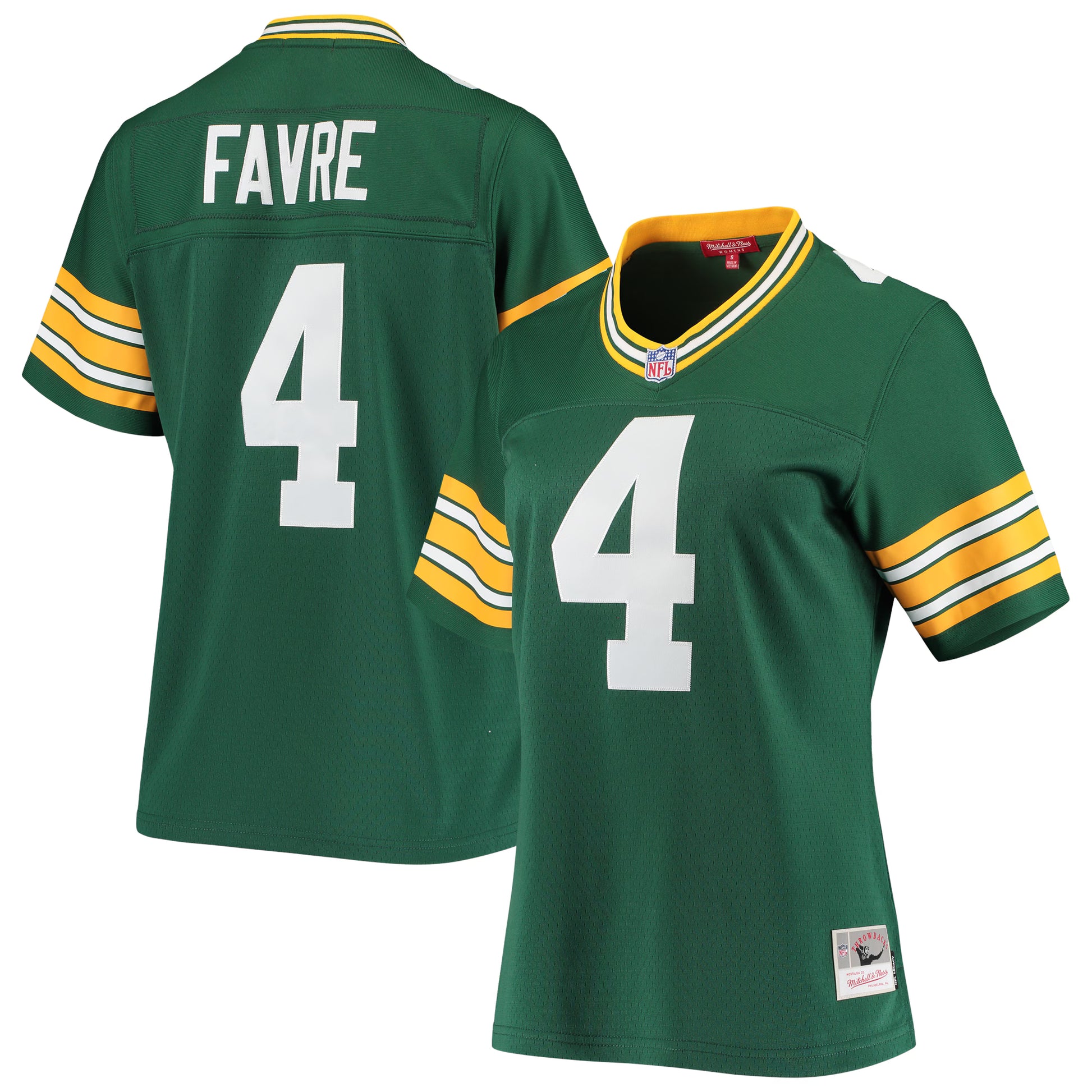 Brett Favre Green Bay Packers Mitchell &amp; Ness Women's 1996 Legacy Replica Player Jersey - Green