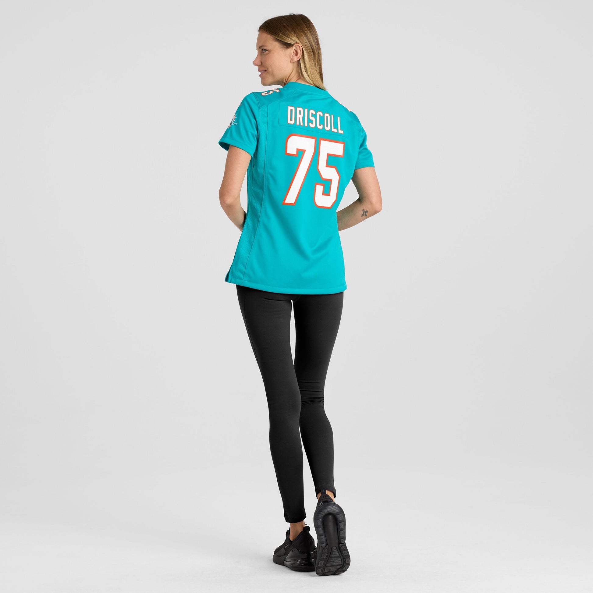 Jack Driscoll Miami Dolphins Nike Women's Team Game Jersey -  Aqua