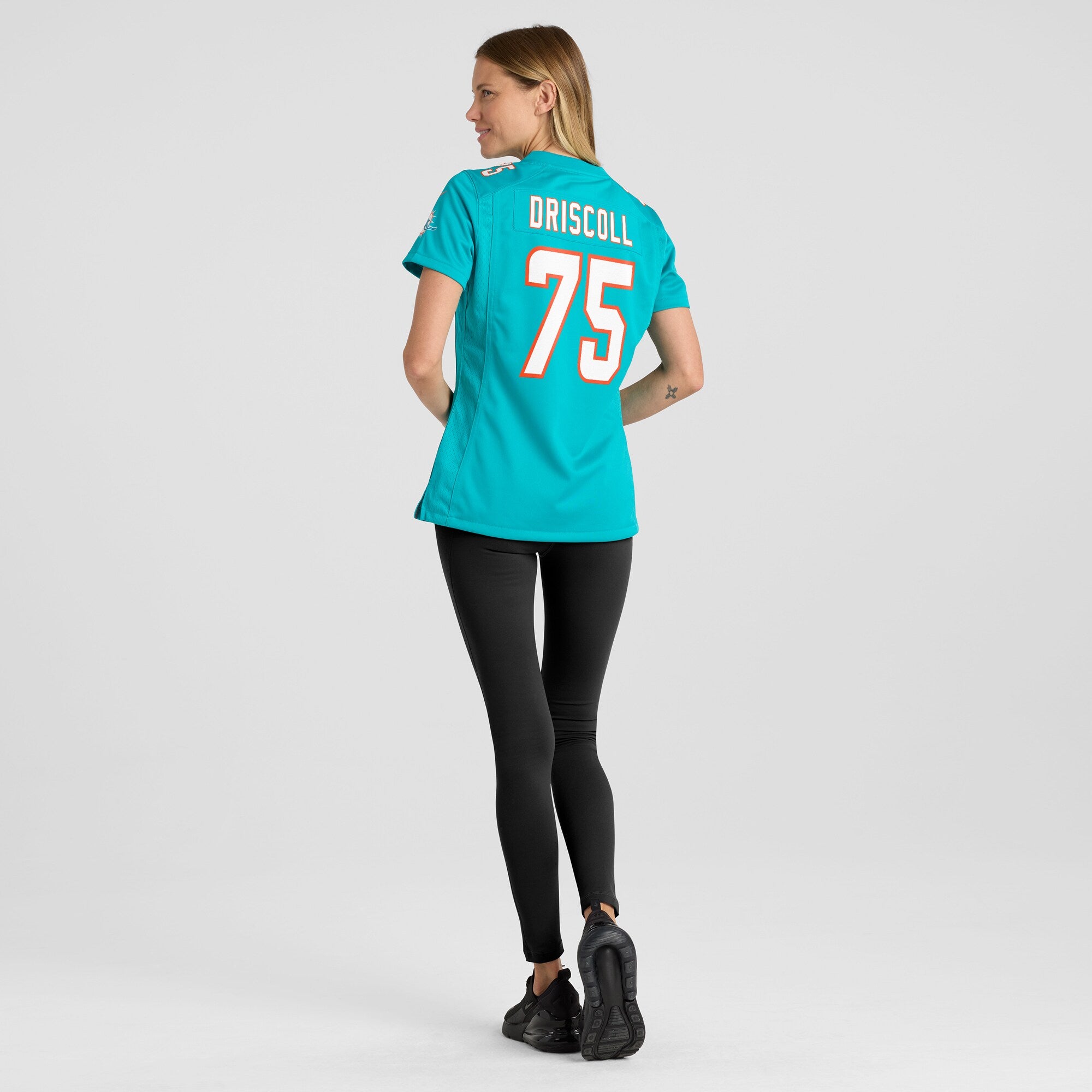 Jack Driscoll Miami Dolphins Nike Women's Team Game Jersey -  Aqua