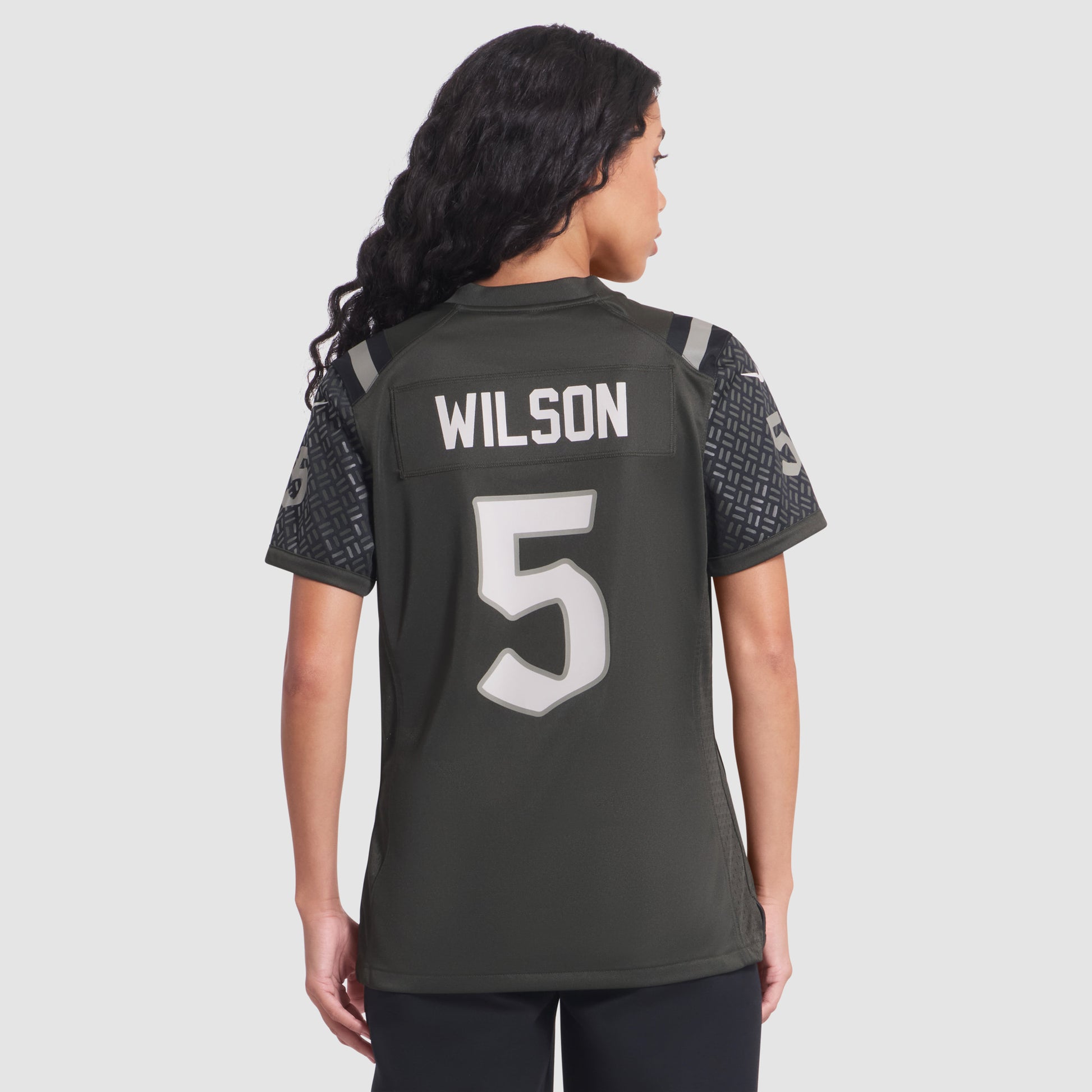 Garrett Wilson New York Jets Nike Women's 2025 Rivalries Collection Game Jersey - Gotham Green
