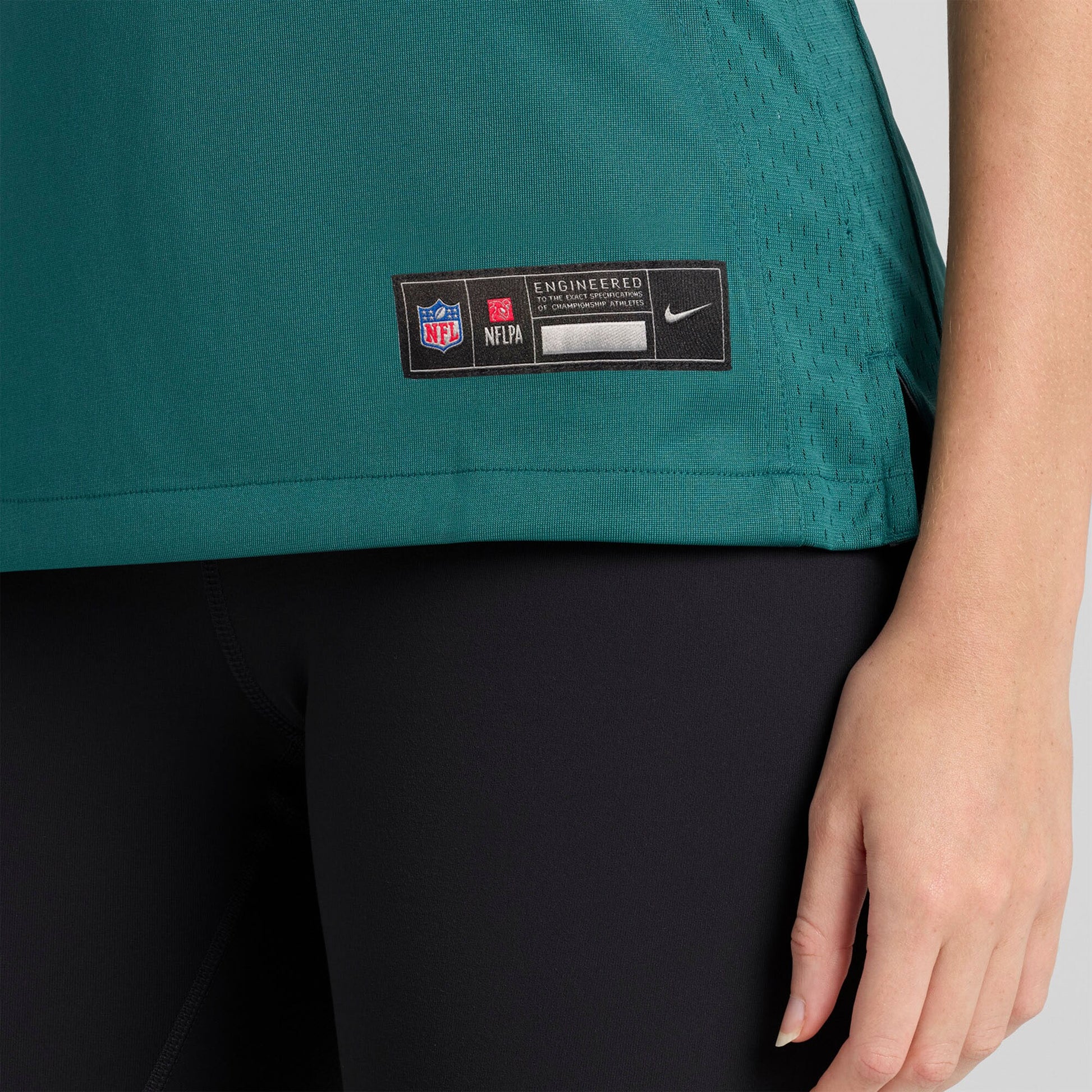 Drew Kendall Philadelphia Eagles Nike Women's Team Game Jersey - Midnight Green