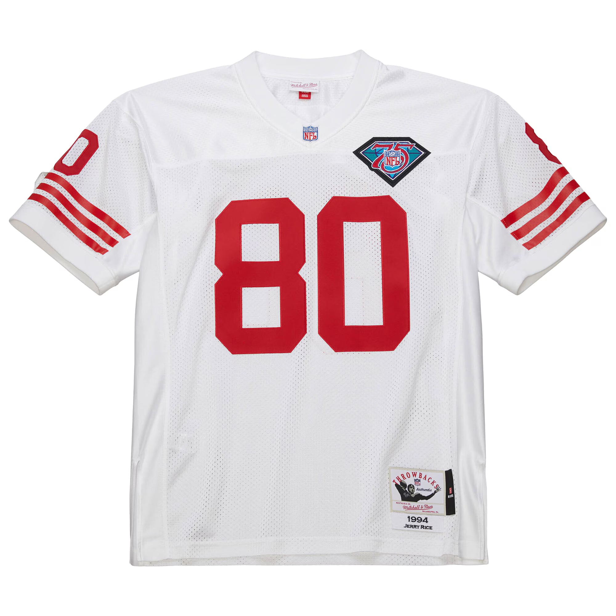 Jerry Rice San Francisco 49ers 1994 Mitchell &amp; Ness Authentic Throwback Retired Player Jersey - White