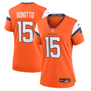 Nik Bonitto Denver Broncos Nike Women's Team Game Jersey -  Orange