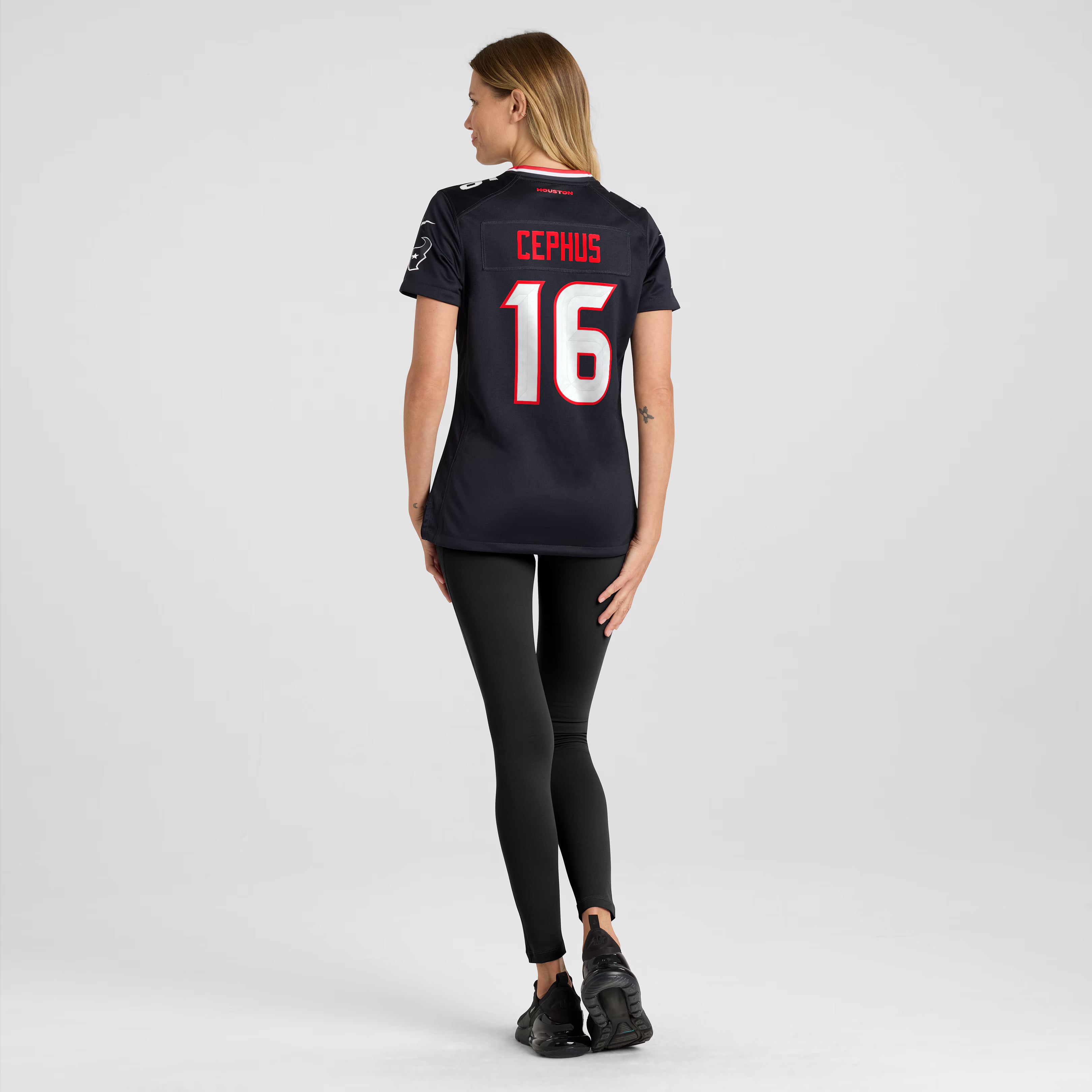 Quintez Cephus Houston Texans Nike Women's Team Game Jersey -  Navy