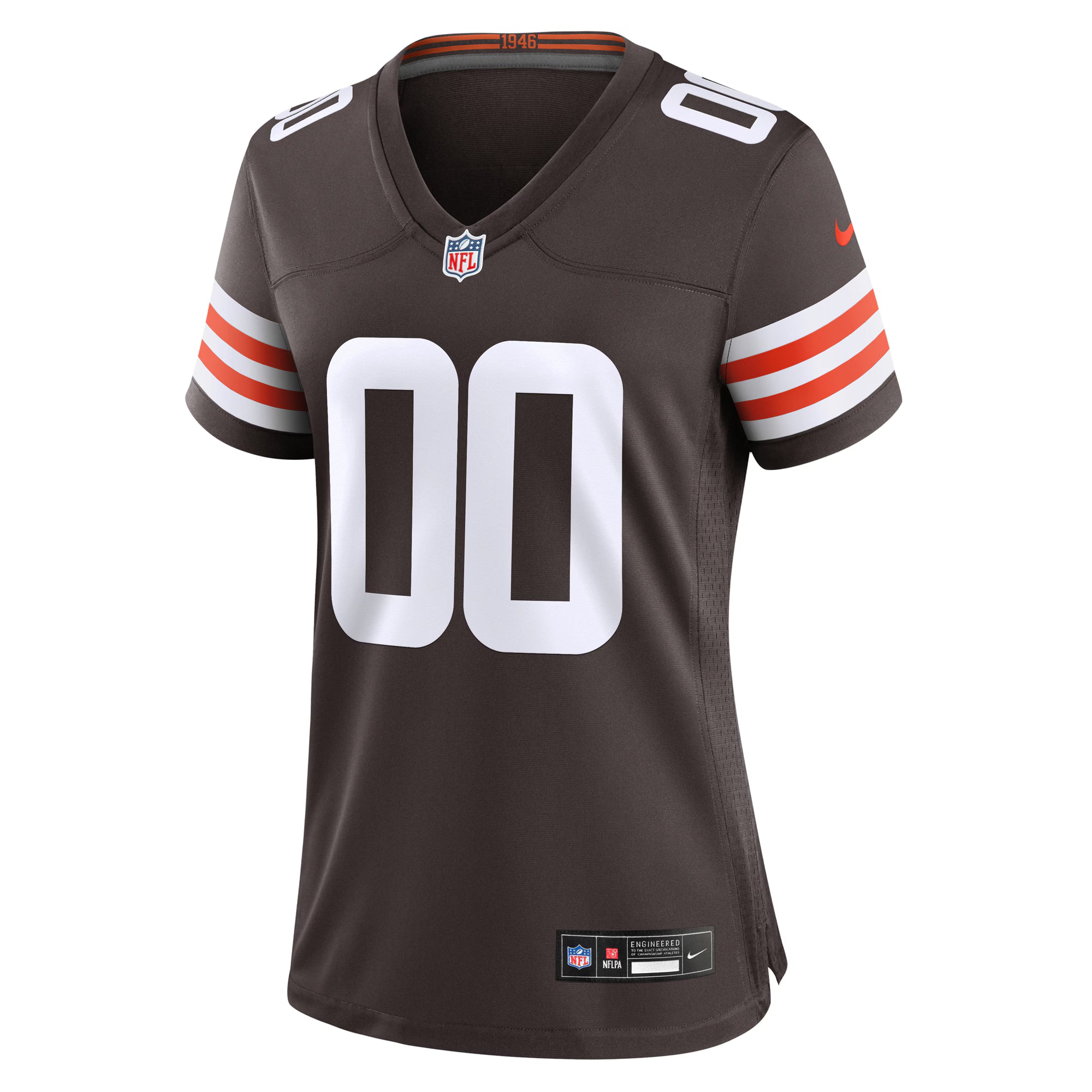 Nike Cleveland Browns Women's Custom Game Jersey - Brown