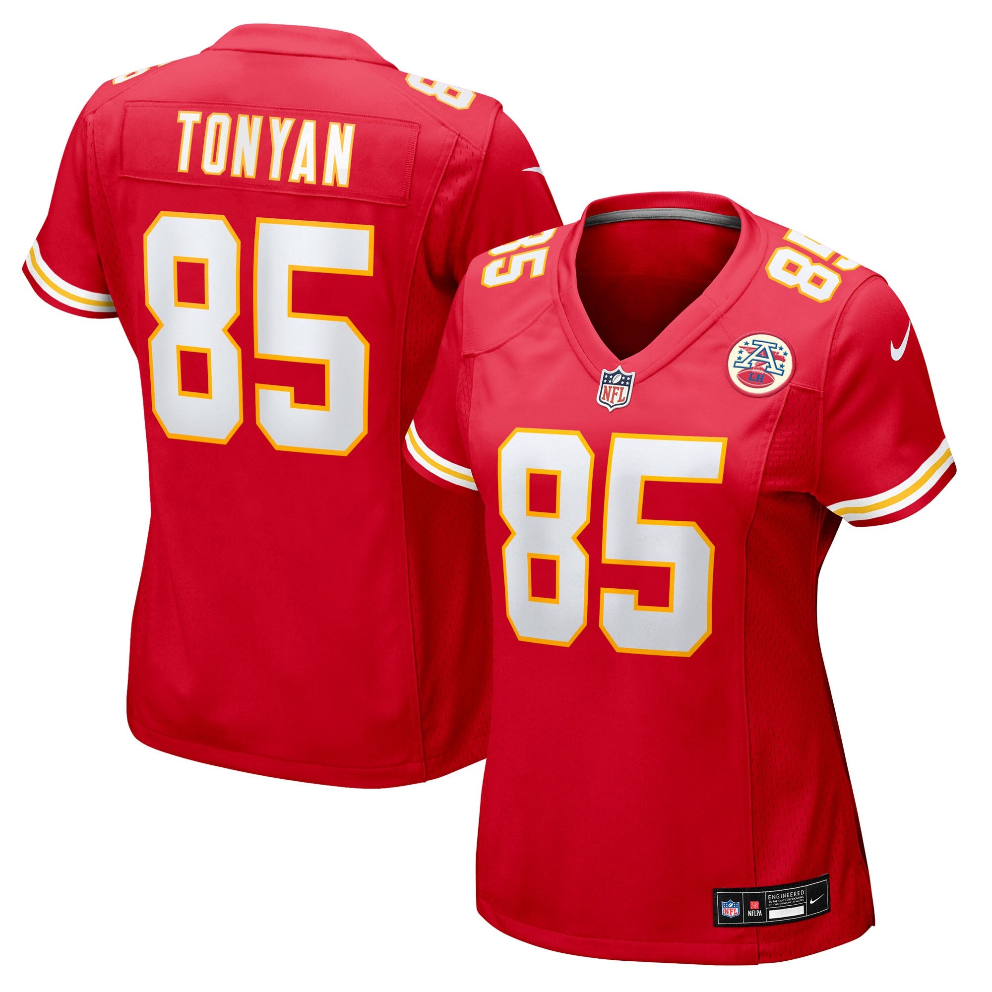 Robert Tonyan Kansas City Chiefs Nike Women's Team Game Jersey -  Red