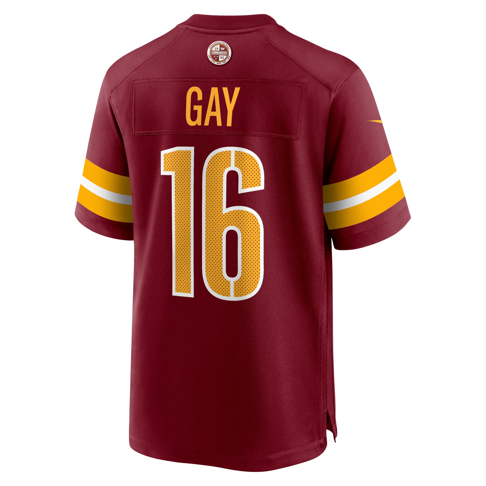 Matt Gay Washington Commanders Nike Team Game Jersey -  Burgundy