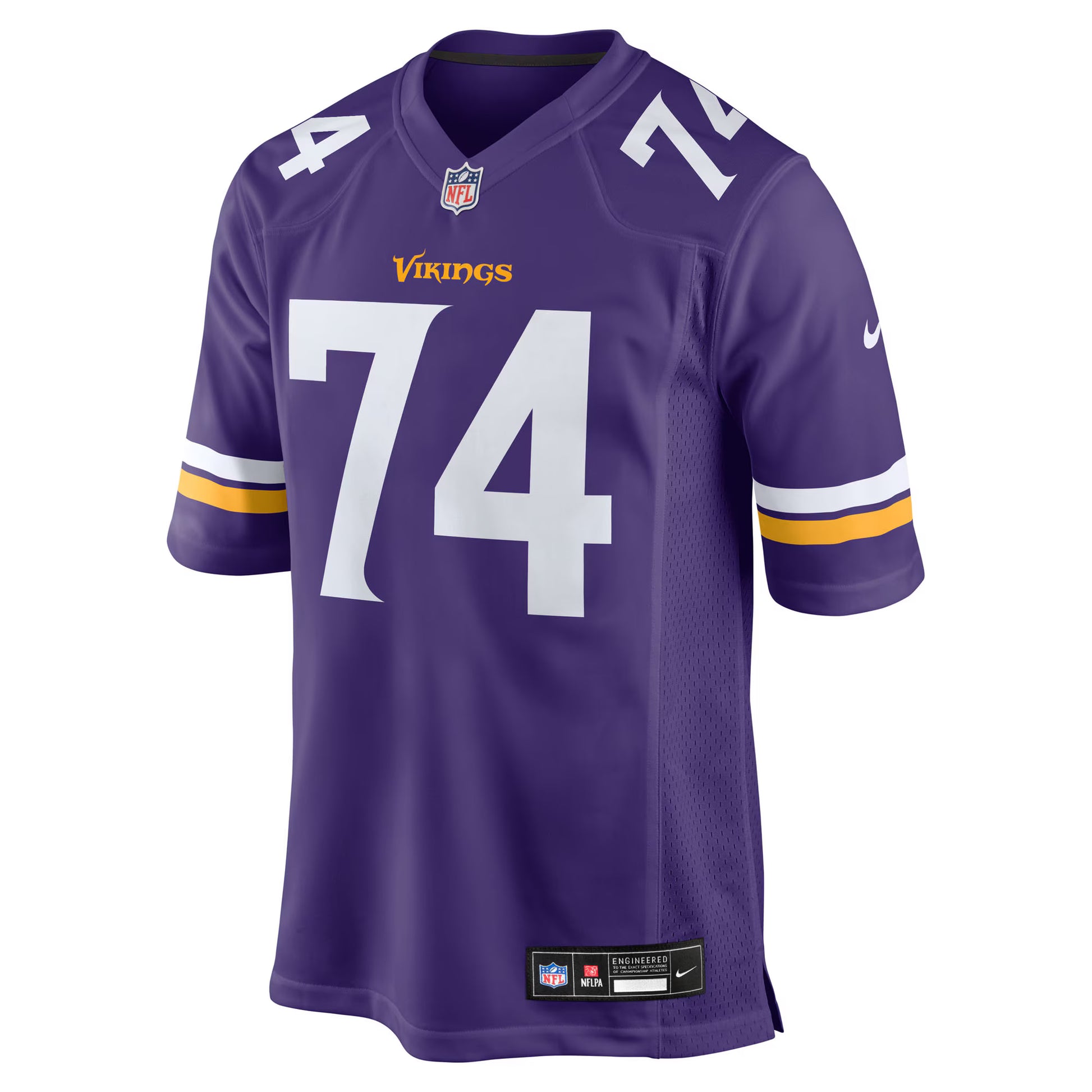 Donovan Jackson Minnesota Vikings Nike 2025 NFL Draft First Round Pick Game Jersey - Purple