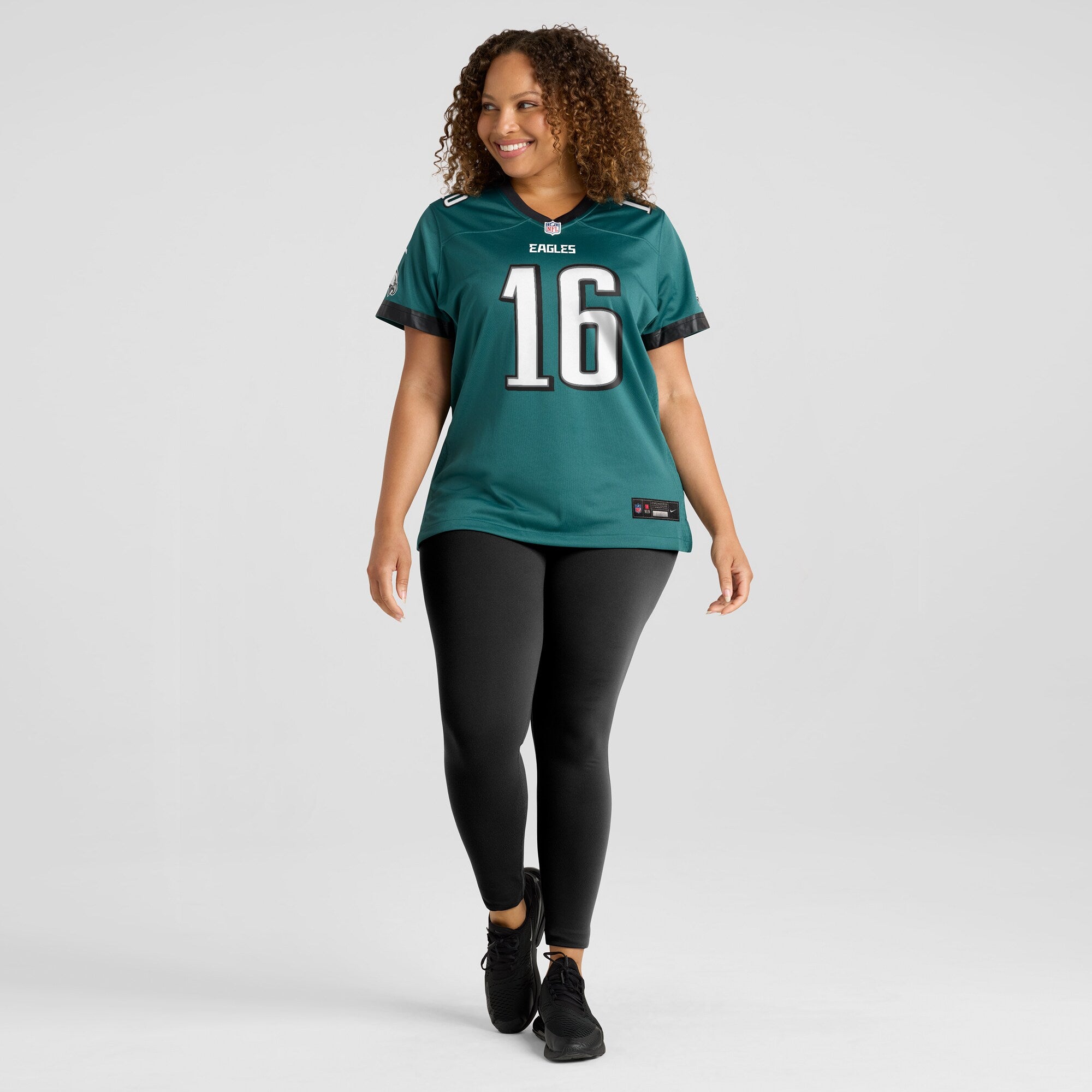 Tanner McKee Philadelphia Eagles Nike Women's Team Game Jersey - Midnight Green