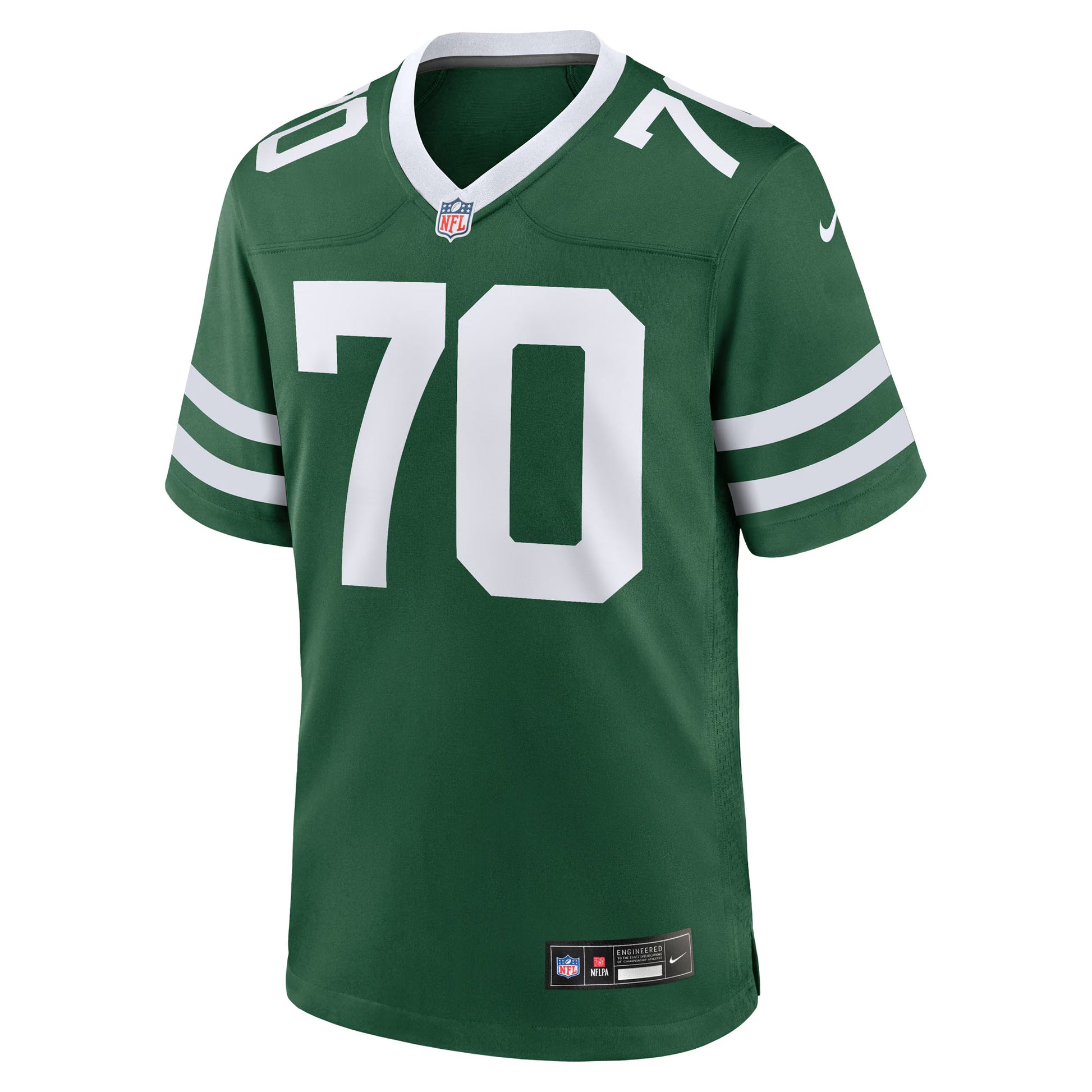 Armand Membou New York Jets Nike 2025 NFL Draft First Round Pick Game Jersey - Legacy