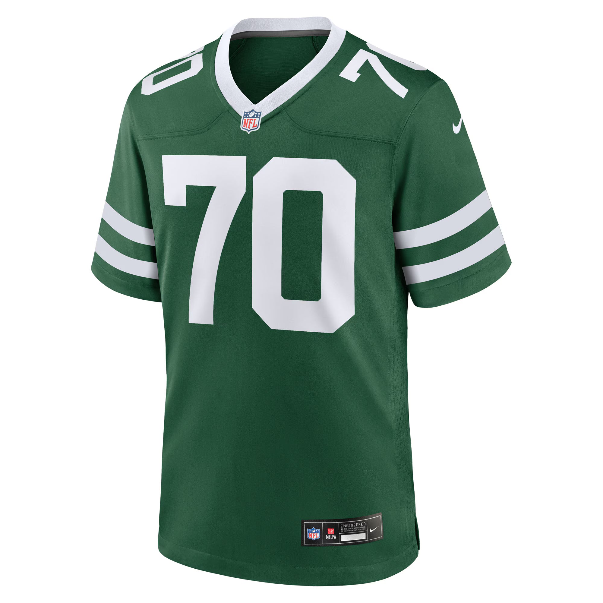 Armand Membou New York Jets Nike 2025 NFL Draft First Round Pick Game Jersey - Legacy