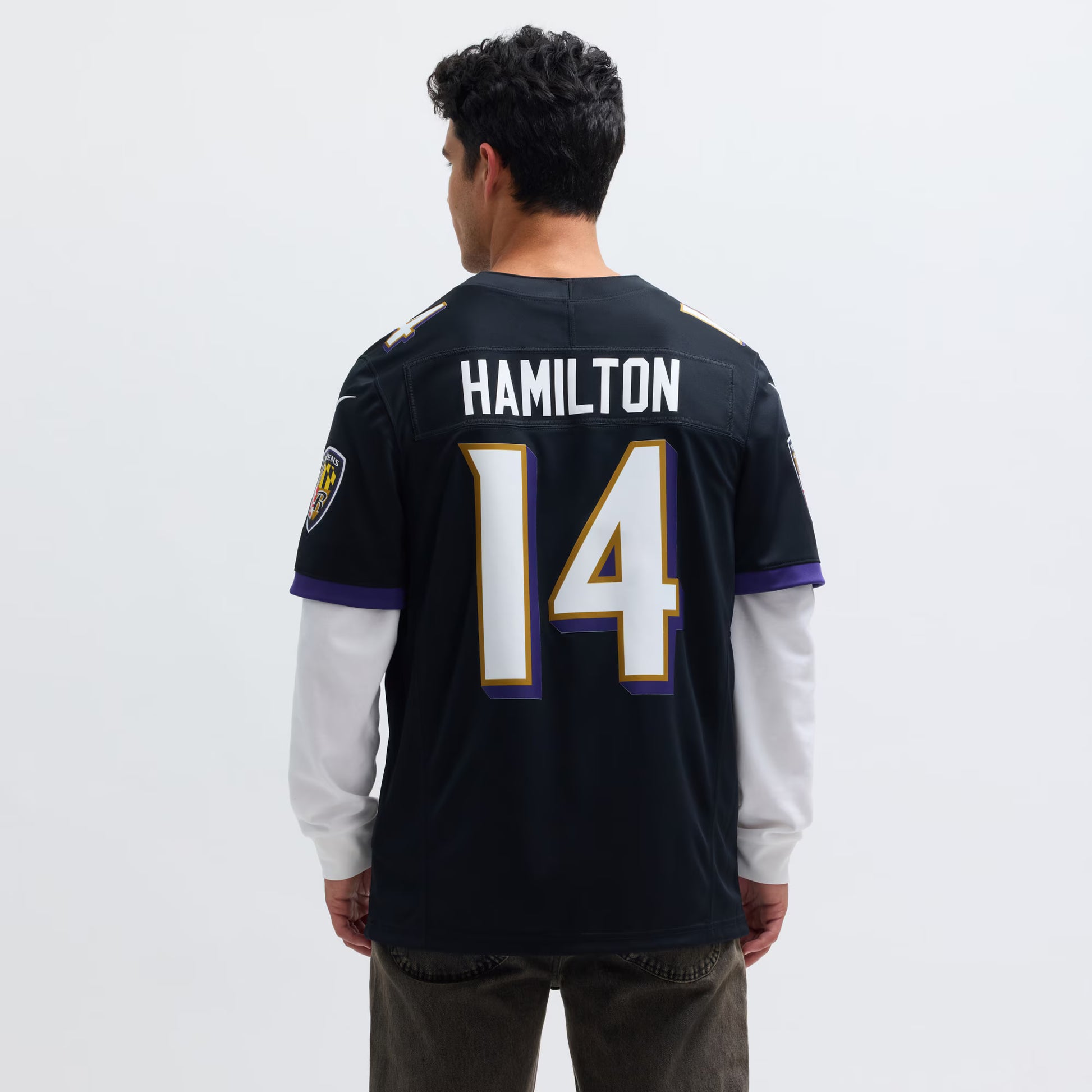 Kyle Hamilton Baltimore Ravens Nike Alternate  Vapor F.U.S.E. Limited Jersey - Black