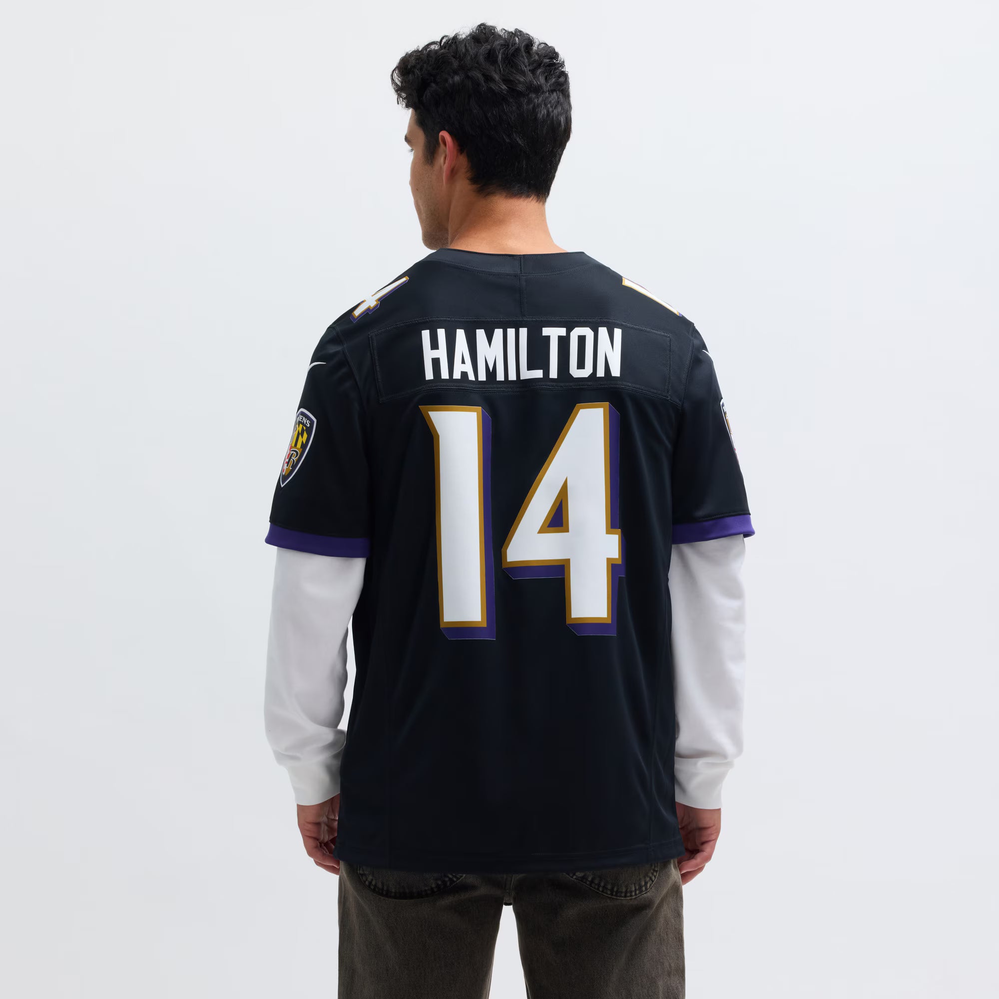 Kyle Hamilton Baltimore Ravens Nike Alternate  Vapor F.U.S.E. Limited Jersey - Black