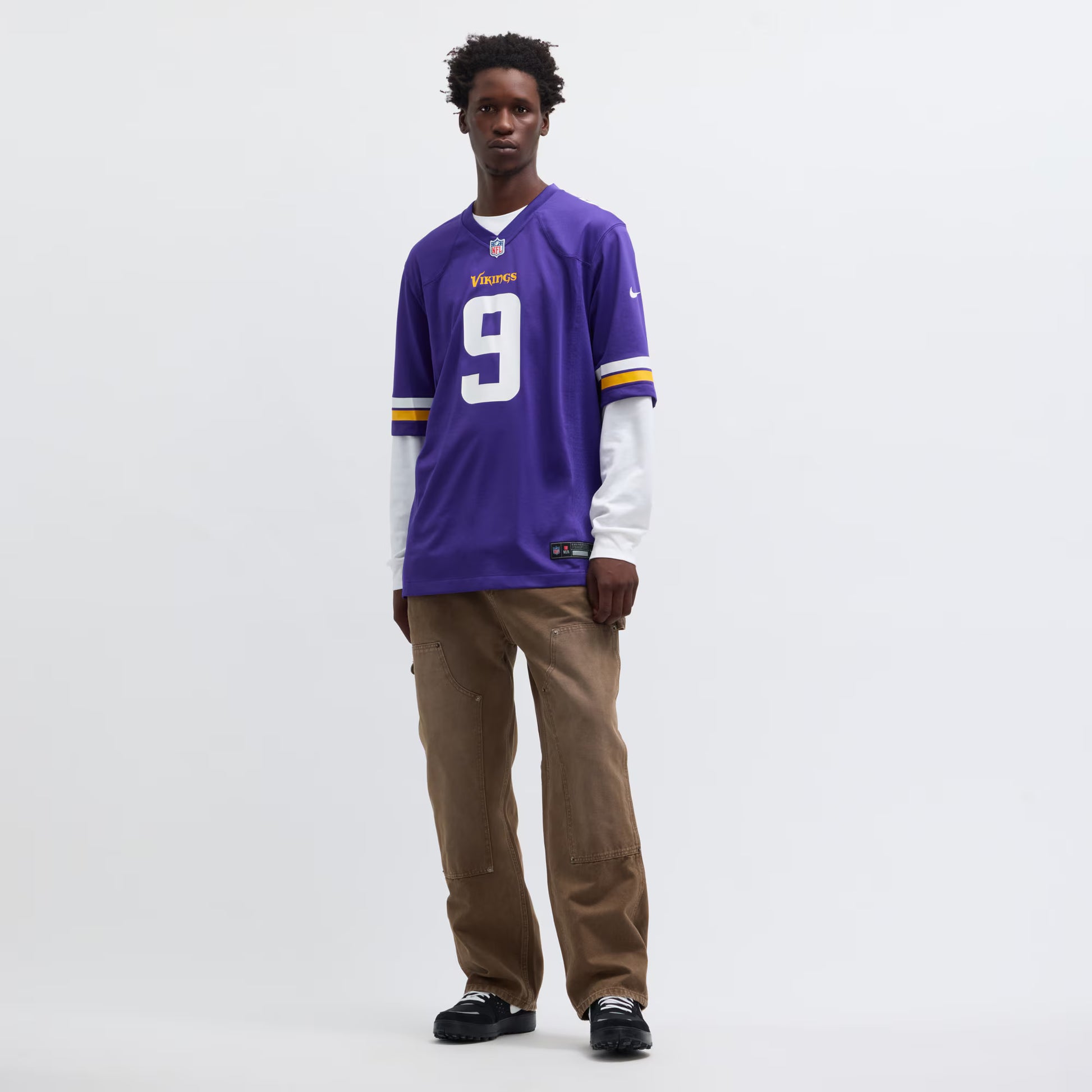 J.J. McCarthy Minnesota Vikings Nike  Player Game Jersey - Purple