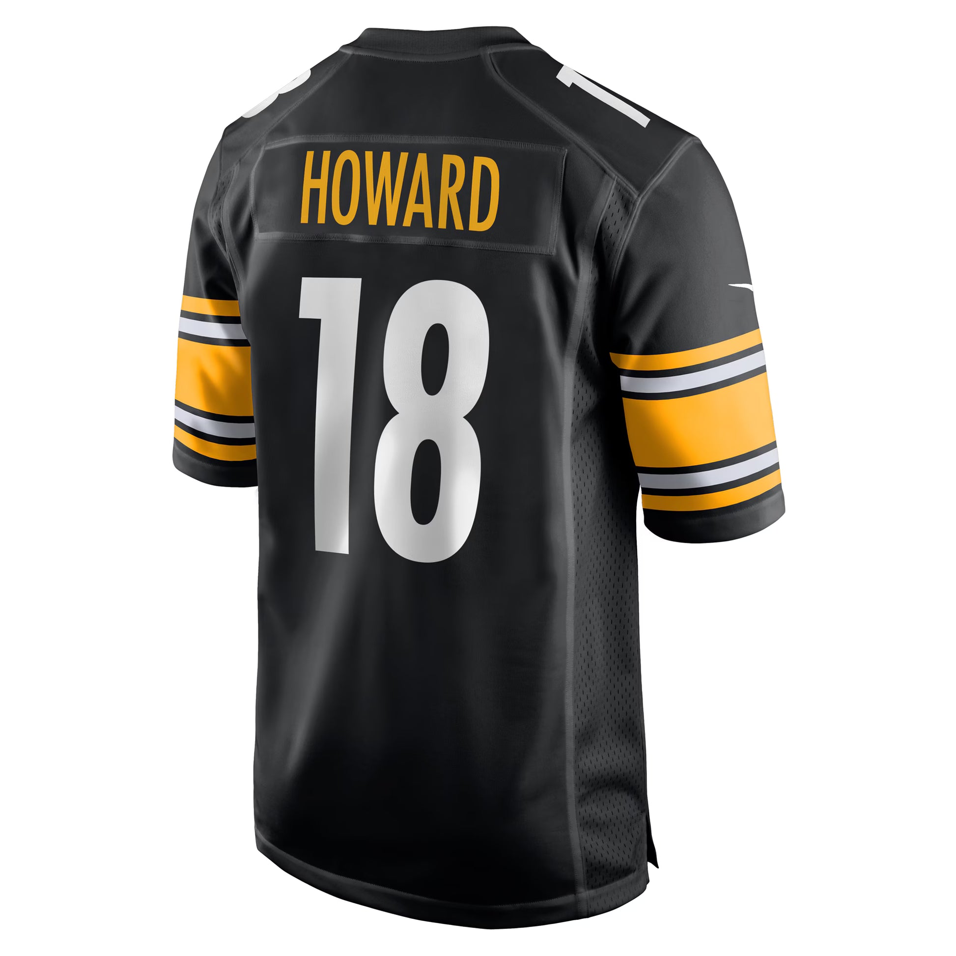 Will Howard Pittsburgh Steelers Nike Team Game Jersey -  Black
