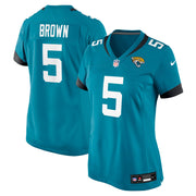 Dyami Brown Jacksonville Jaguars Nike Women's Team Game Jersey -  Teal