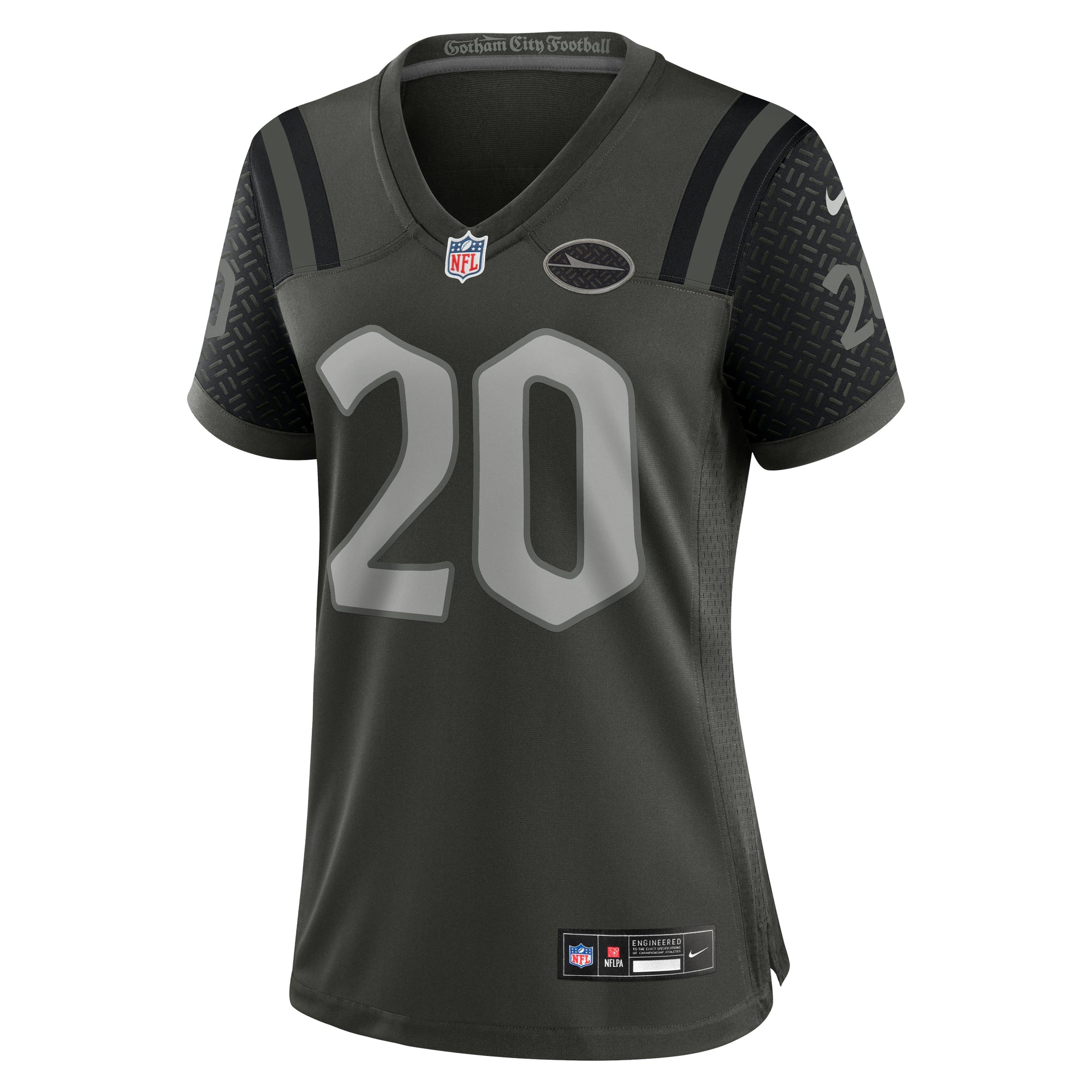Breece Hall New York Jets Nike Women's 2025 Rivalries Collection Game Jersey - Gotham Green