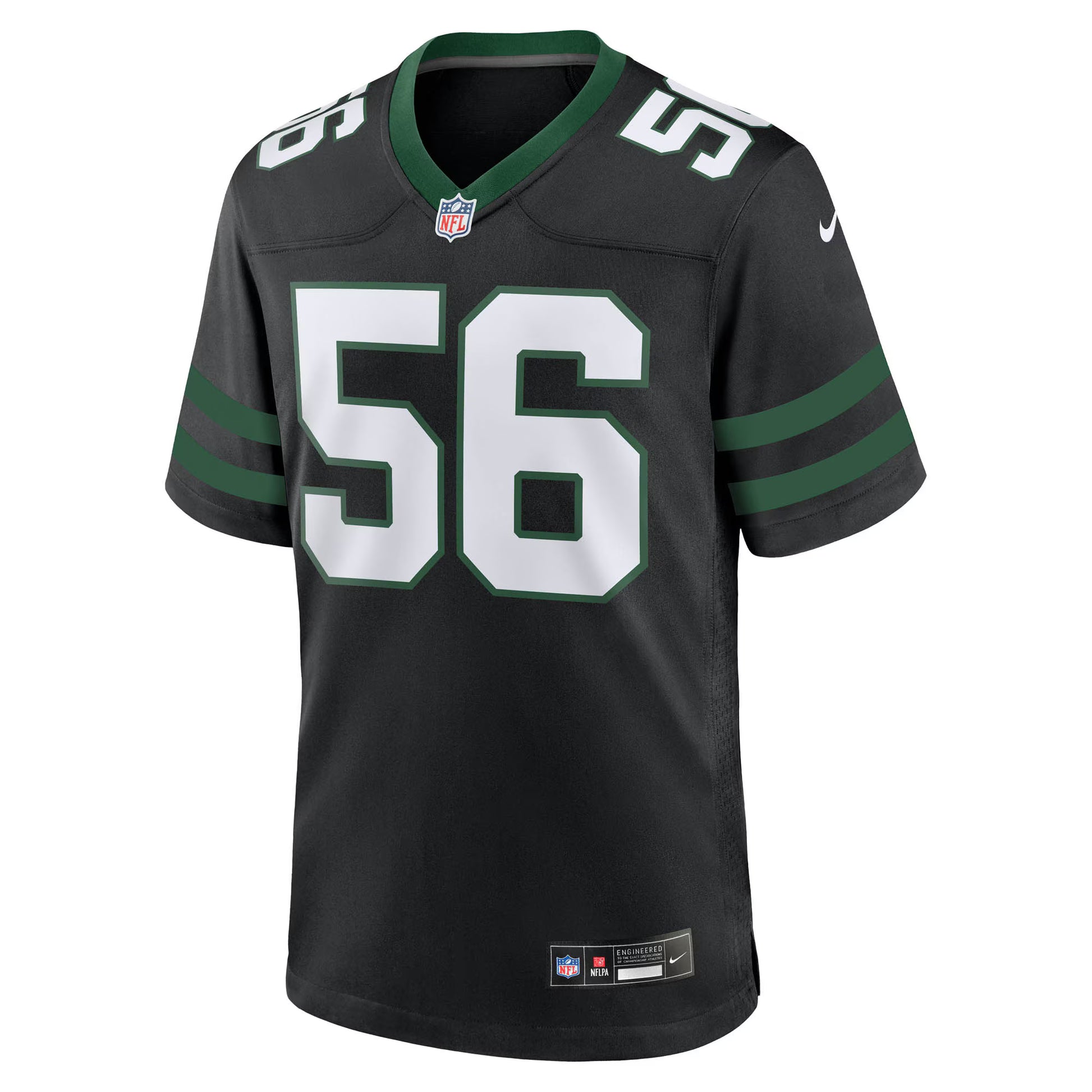 Quincy Williams New York Jets Nike Alternate Game Jersey - Legacy Black