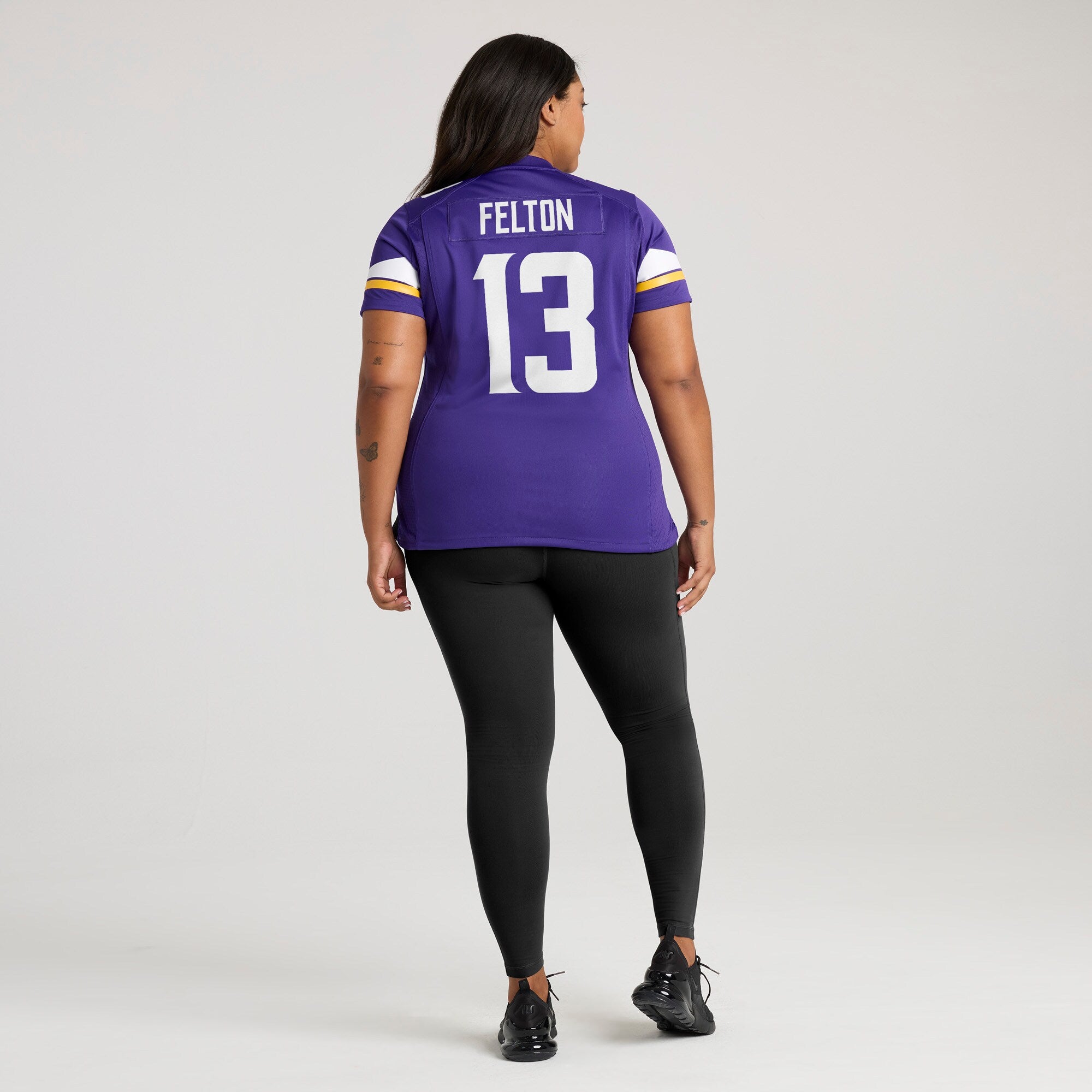 Tai Felton Minnesota Vikings Nike Women's Team Game Jersey -  Purple