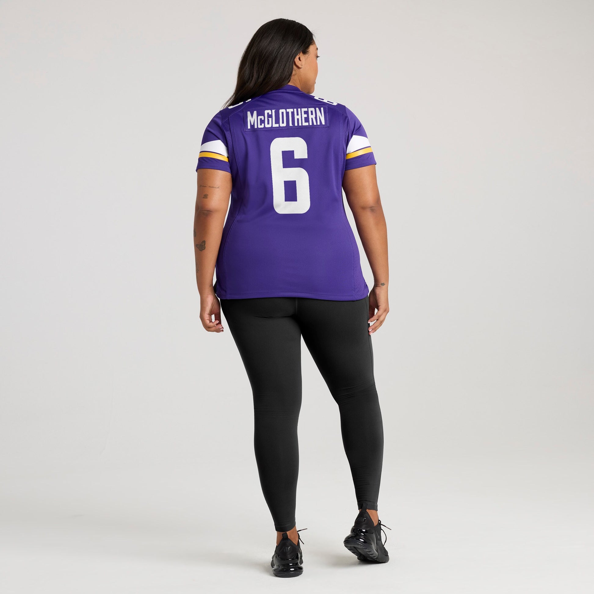 Dwight McGlothern Minnesota Vikings Nike Women's Team Game Jersey -  Purple