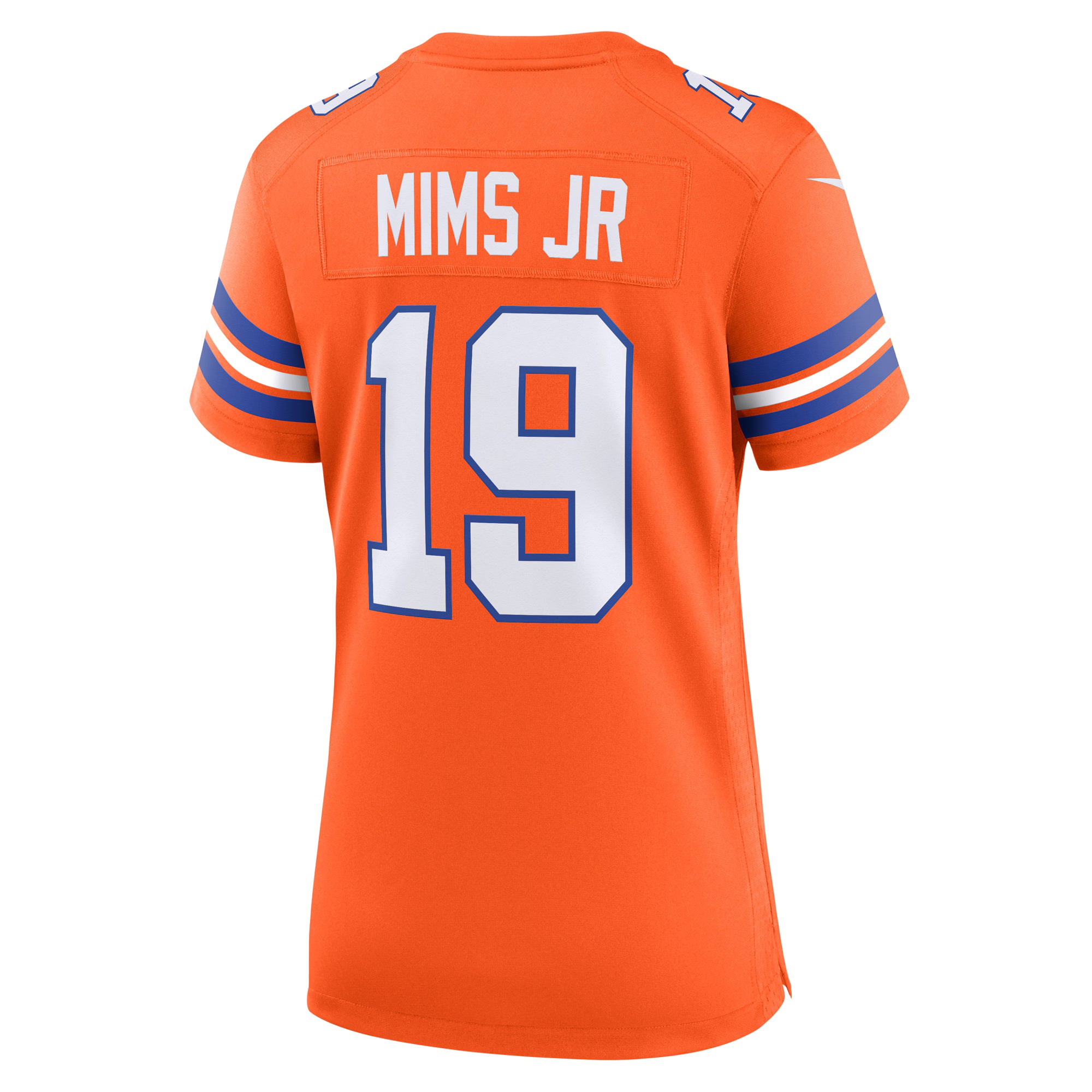 Marvin Mims Jr Denver Broncos Nike Women's Mile High Collection 1977 Throwback Player Game Jersey - Orange