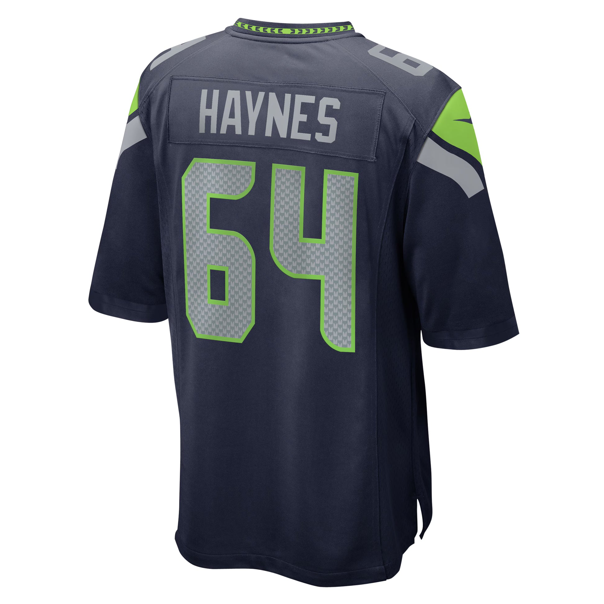 Christian Haynes Seattle Seahawks Nike  Game Jersey -  College Navy