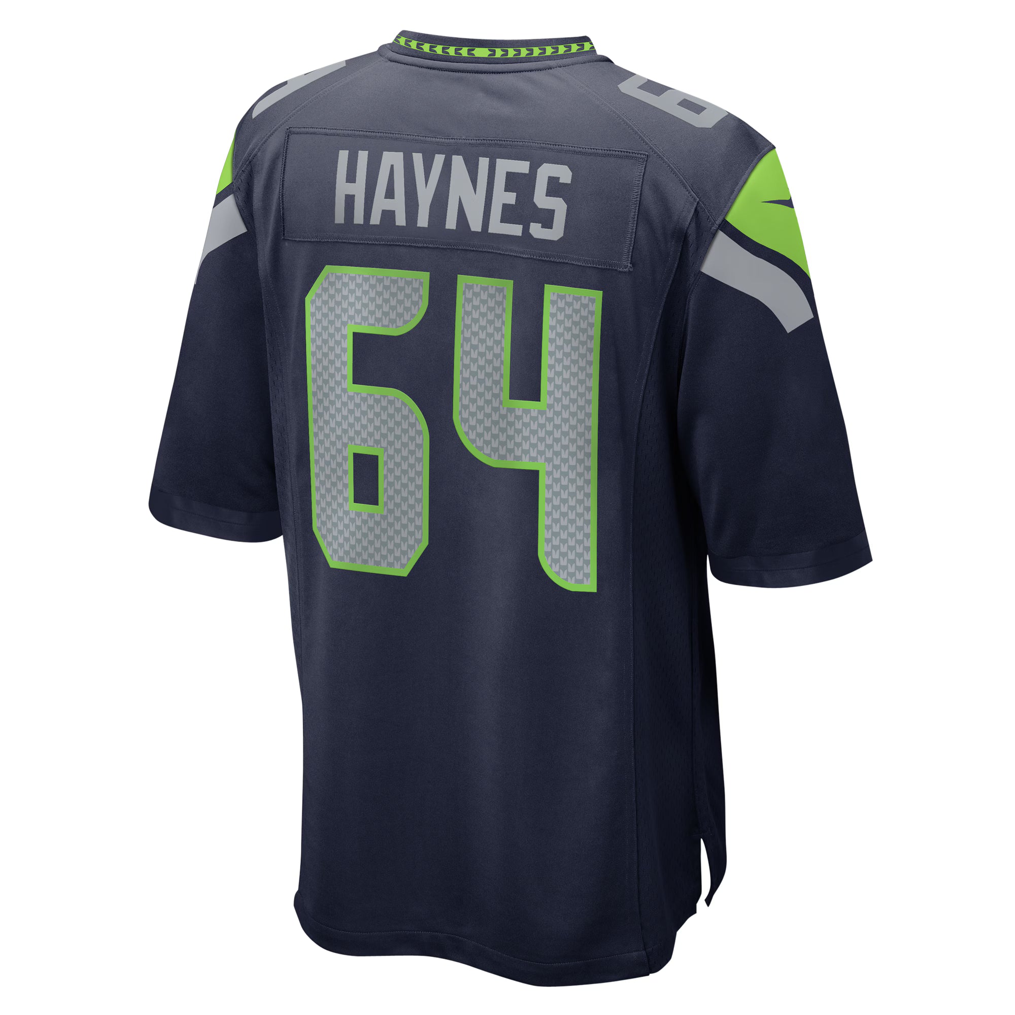Christian Haynes Seattle Seahawks Nike  Game Jersey -  College Navy