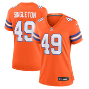 Alex Singleton Denver Broncos Nike Women's Alternate Game Jersey -  Orange