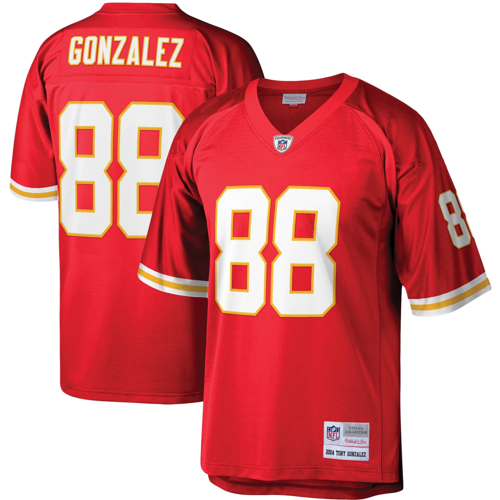 Tony Gonzalez Kansas City Chiefs Mitchell &amp; Ness Legacy Replica Jersey - Red