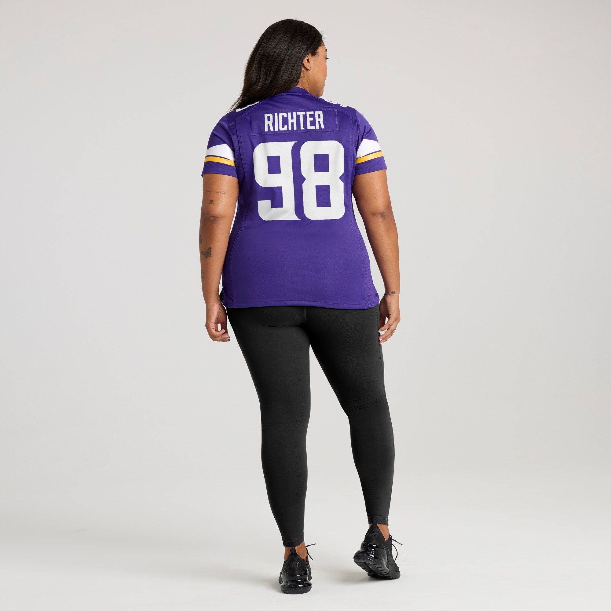 Bo Richter Minnesota Vikings Nike Women's Team Game Jersey -  Purple