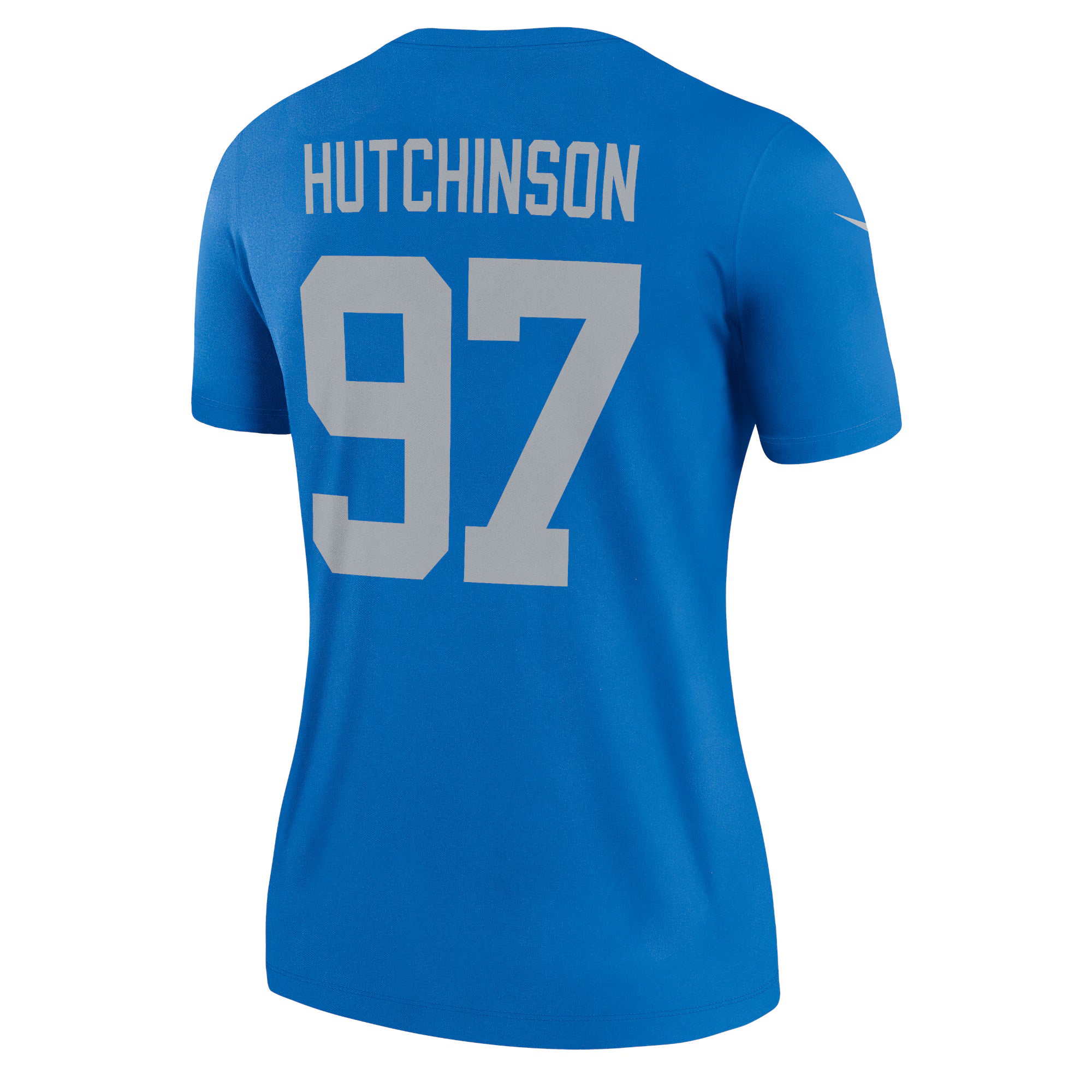 Aidan Hutchinson Detroit Lions Nike Women's Alternate Legend Player Performance Top -  Blue