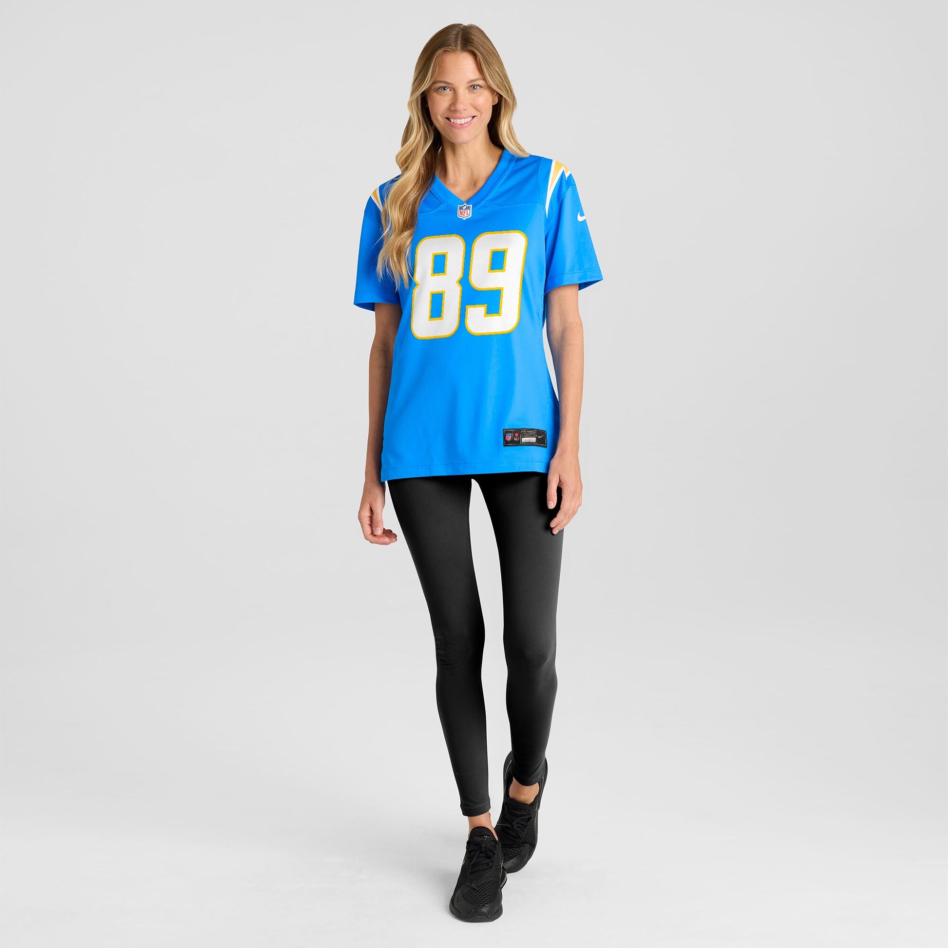 Will Dissly Los Angeles Chargers Nike Women's Team Game Jersey -  Powder Blue