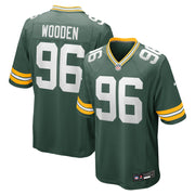 Colby Wooden Green Bay Packers Nike  Game Jersey -  Green