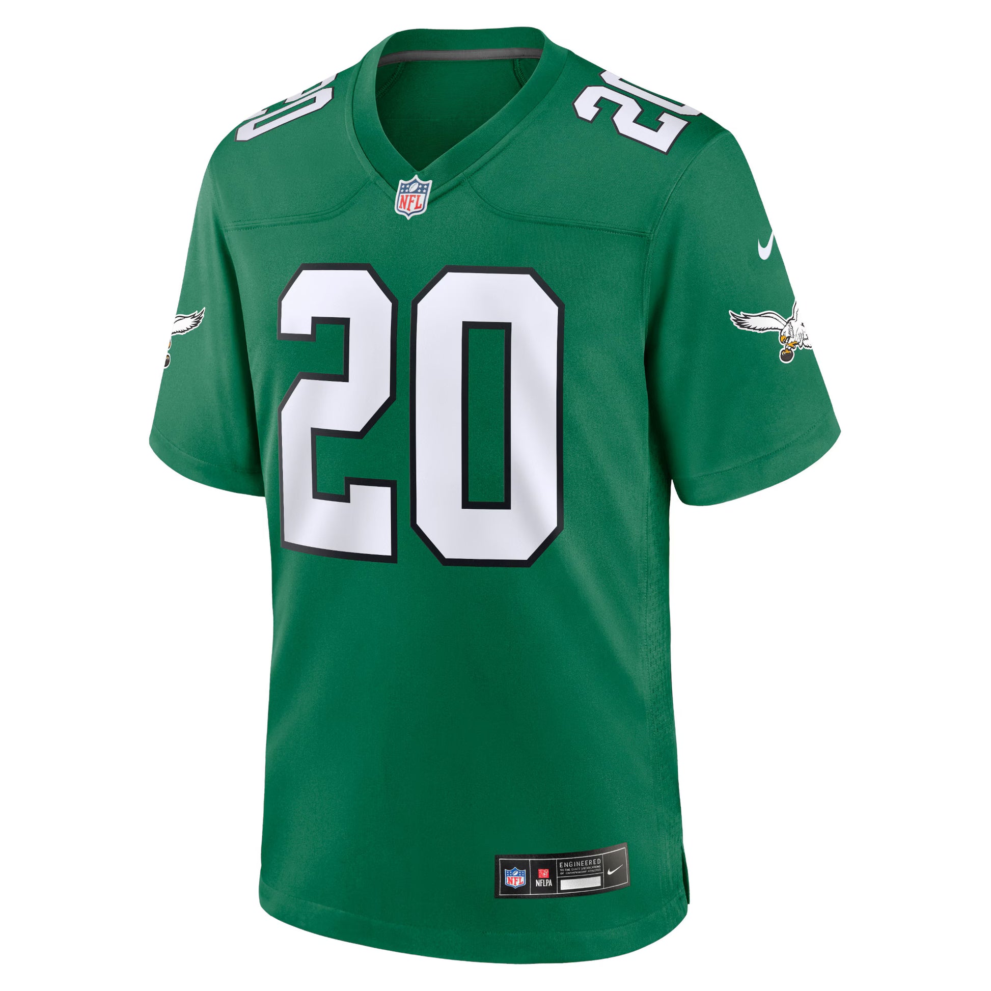 Brian Dawkins Philadelphia Eagles Nike Alternate Retired Player Game Jersey - Kelly Green