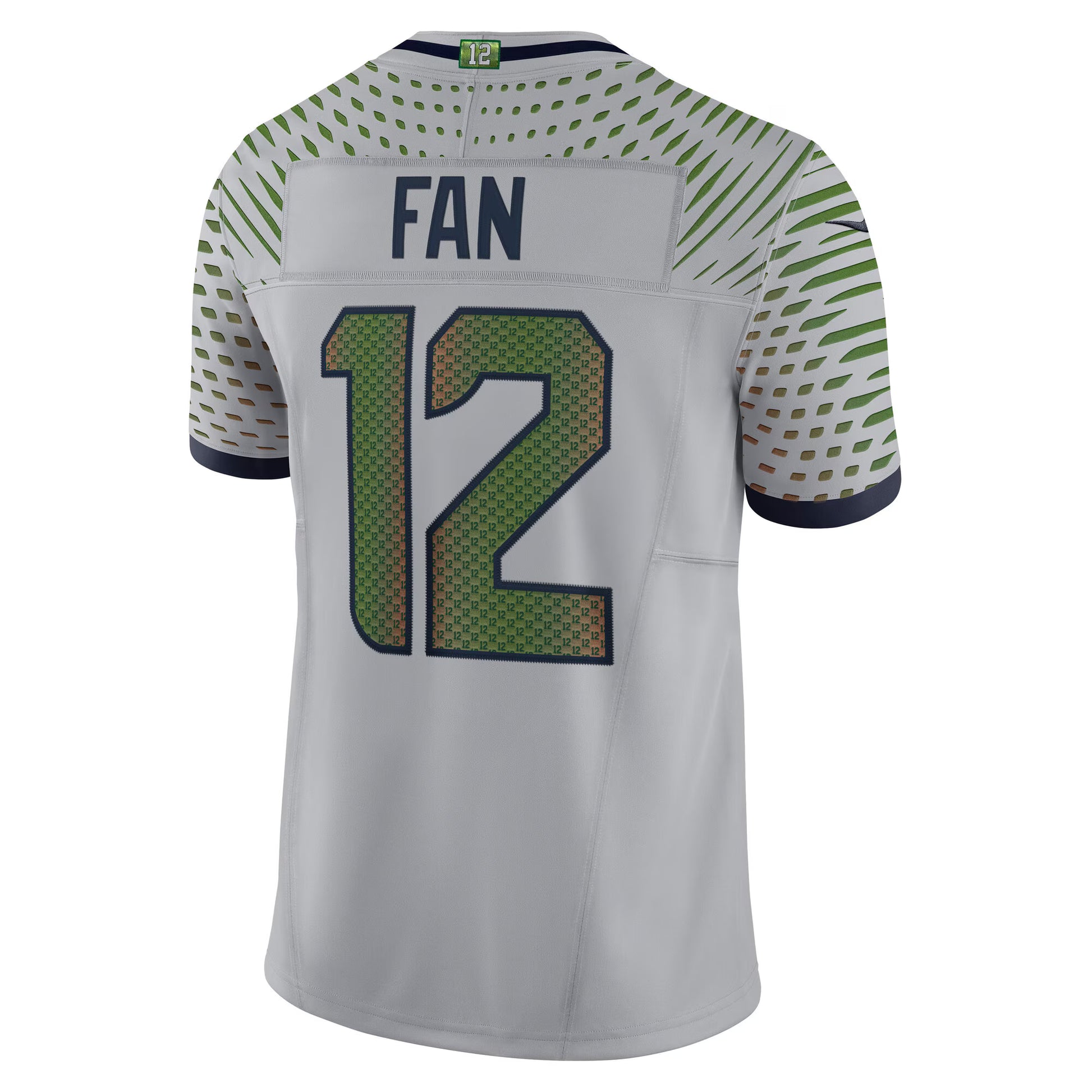 12s Seattle Seahawks Nike 2025 Rivalries Collection Limited Jersey - Wolf Gray