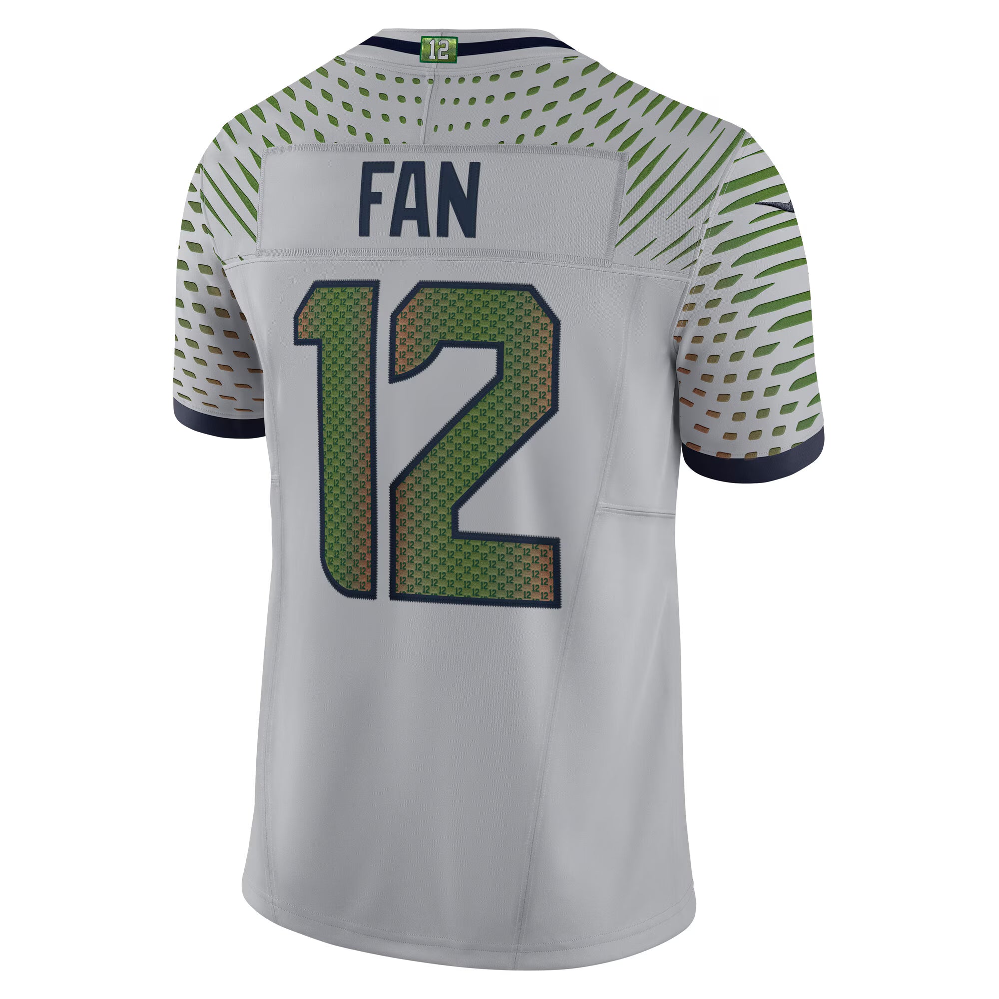 12s Seattle Seahawks Nike 2025 Rivalries Collection Limited Jersey - Wolf Gray