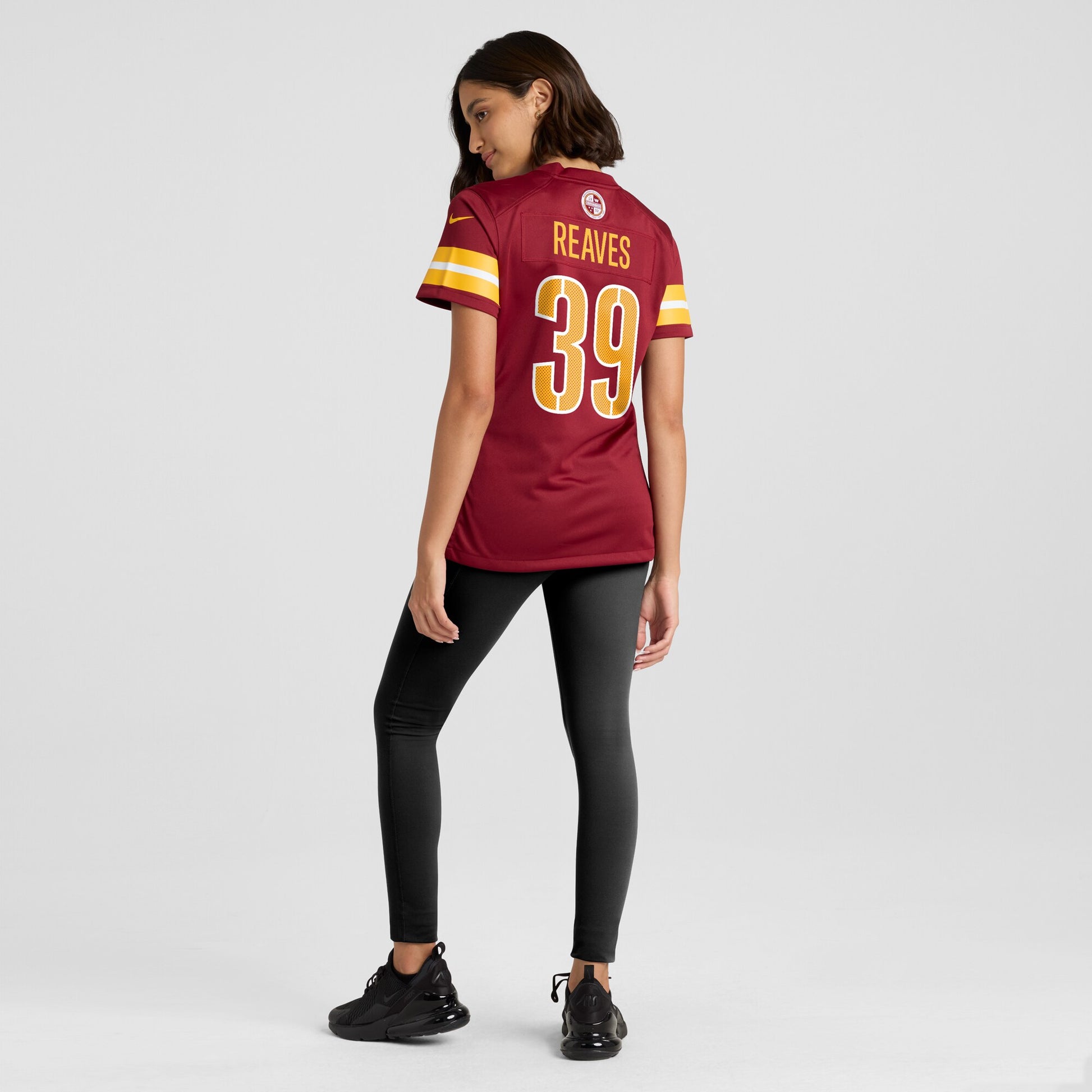 Jeremy Reaves Washington Commanders Nike Women's  Game Jersey -  Burgundy