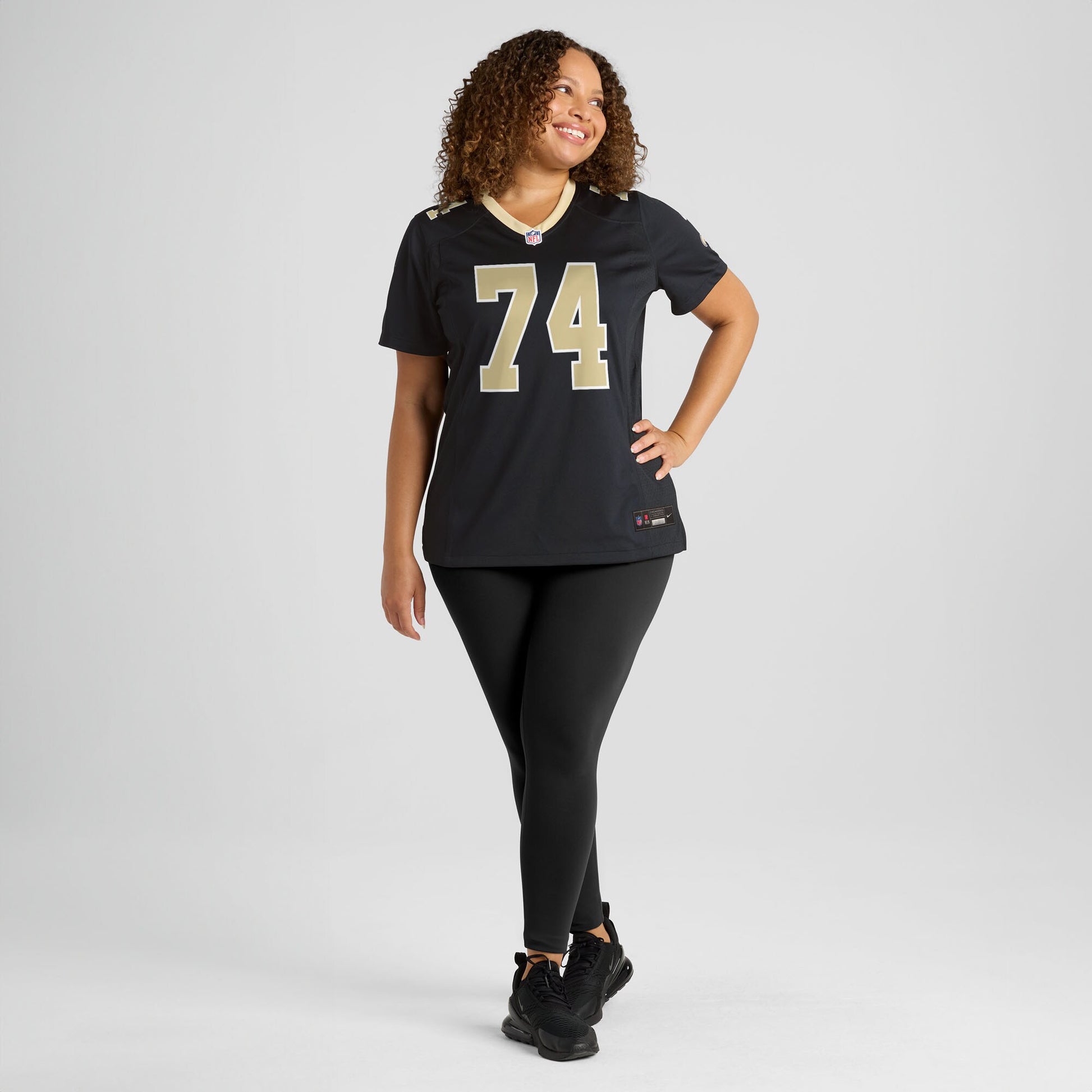 Xavier Truss New Orleans Saints Nike Women's Team Game Jersey -  Black